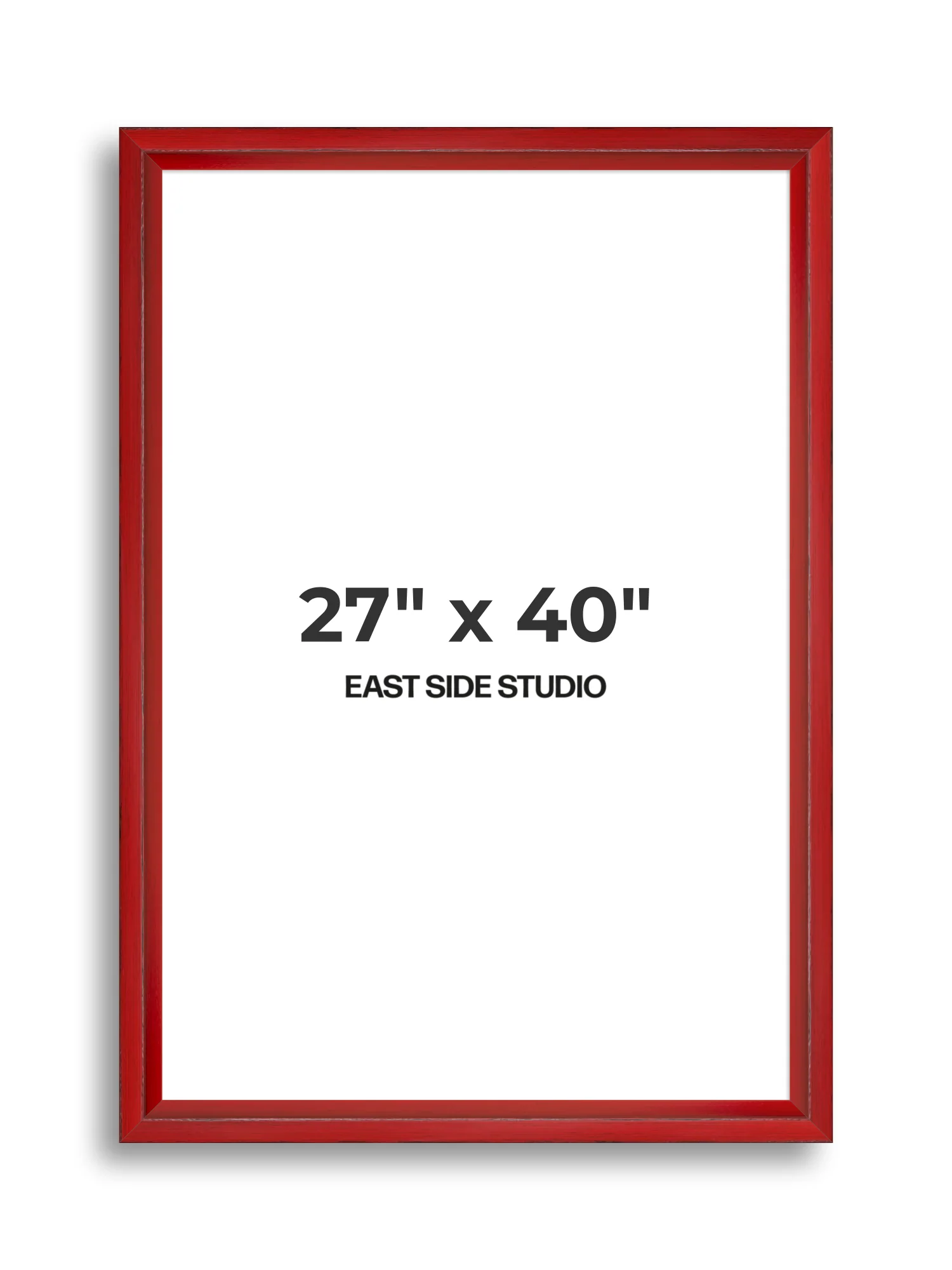 Crimson Red - Premium Canvas Tray Frame - Image 89