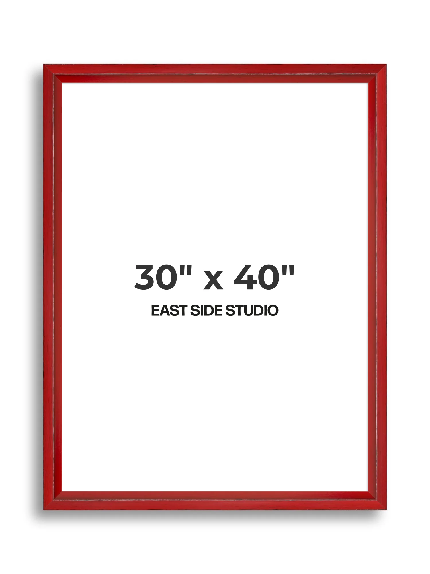 Crimson Red - Premium Canvas Tray Frame - Image 92