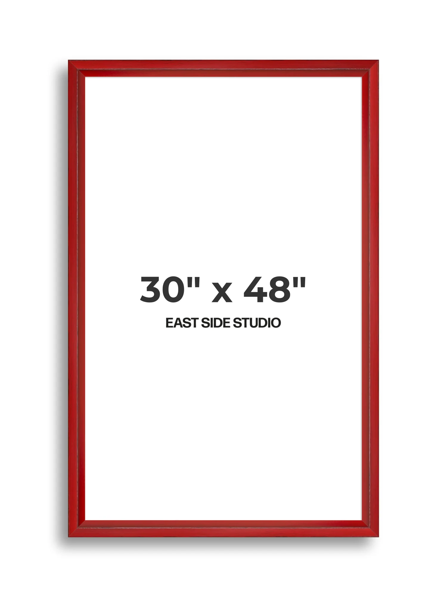 Crimson Red - Premium Canvas Tray Frame - Image 94