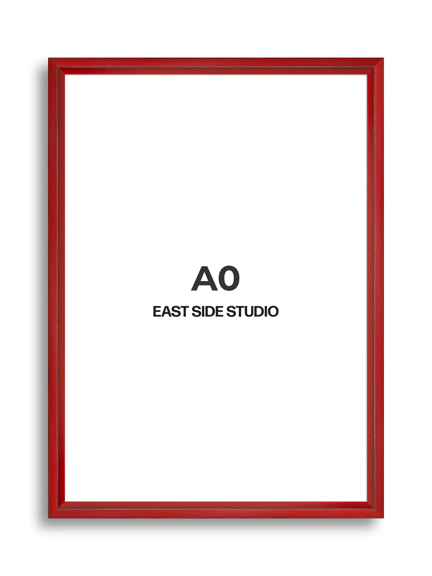 Crimson Red - Premium Canvas Tray Frame - Image 95