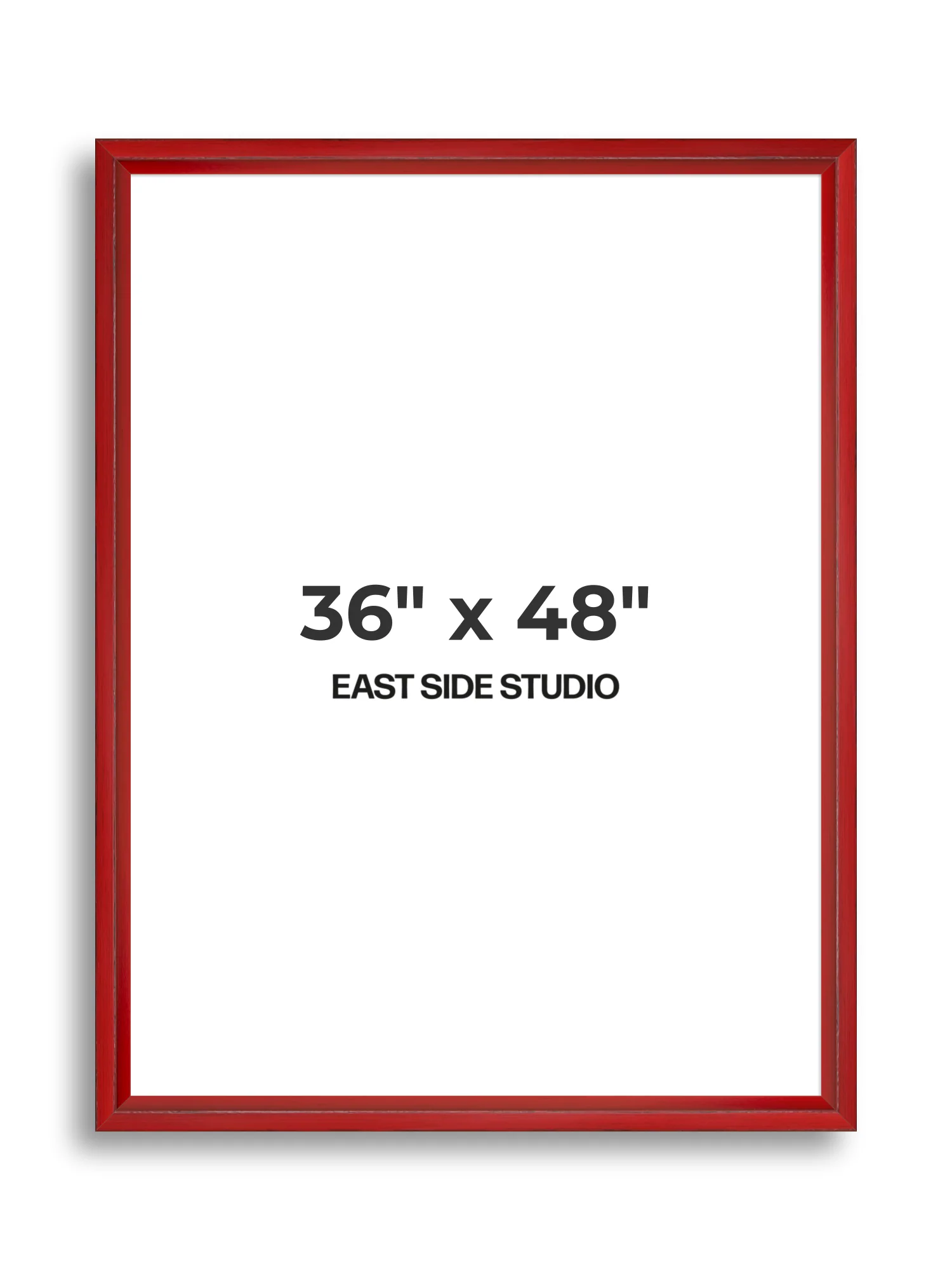 Crimson Red - Premium Canvas Tray Frame - Image 96