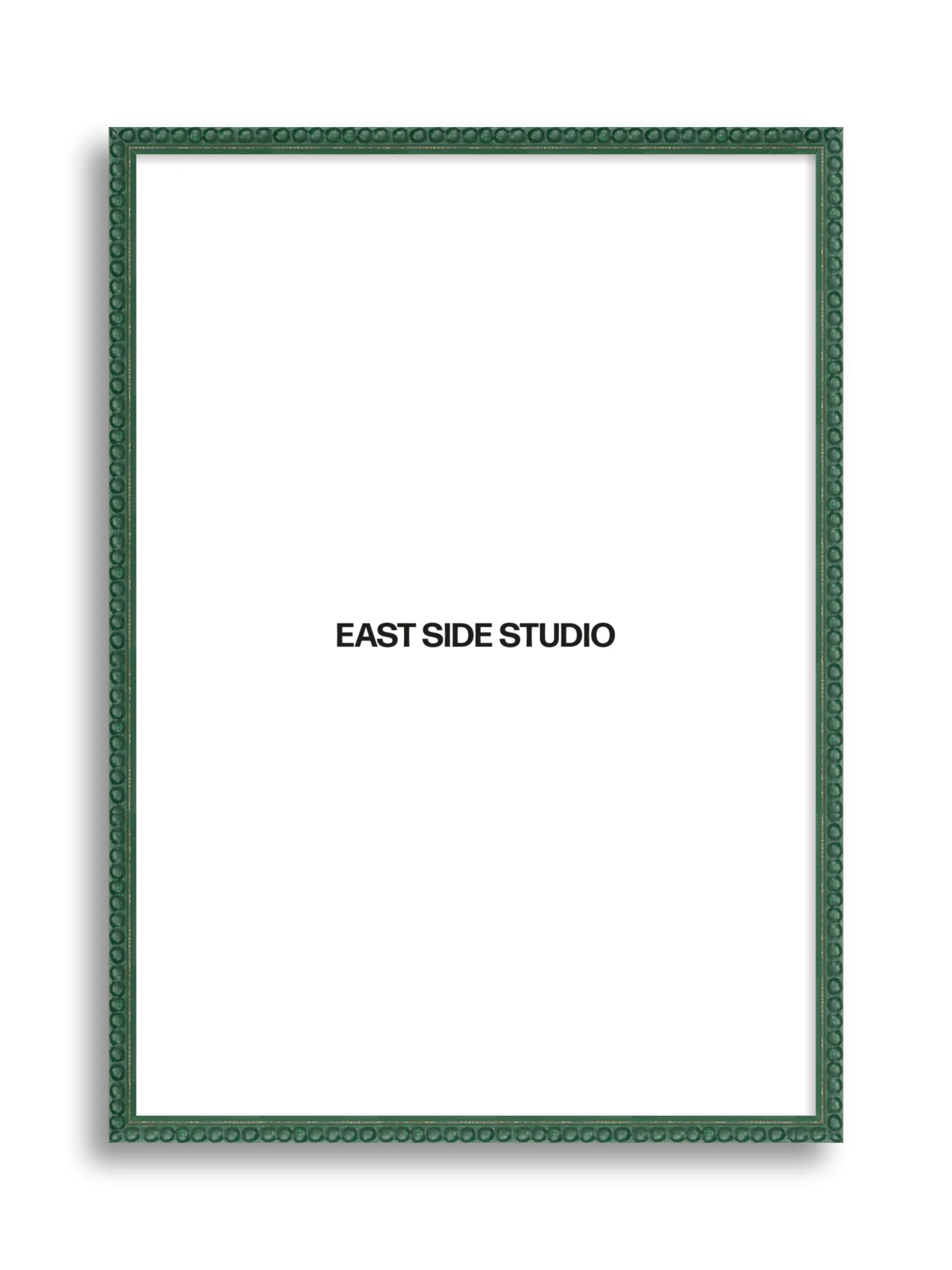 Dark Green Bobbin - Premium Wooden Picture Frame