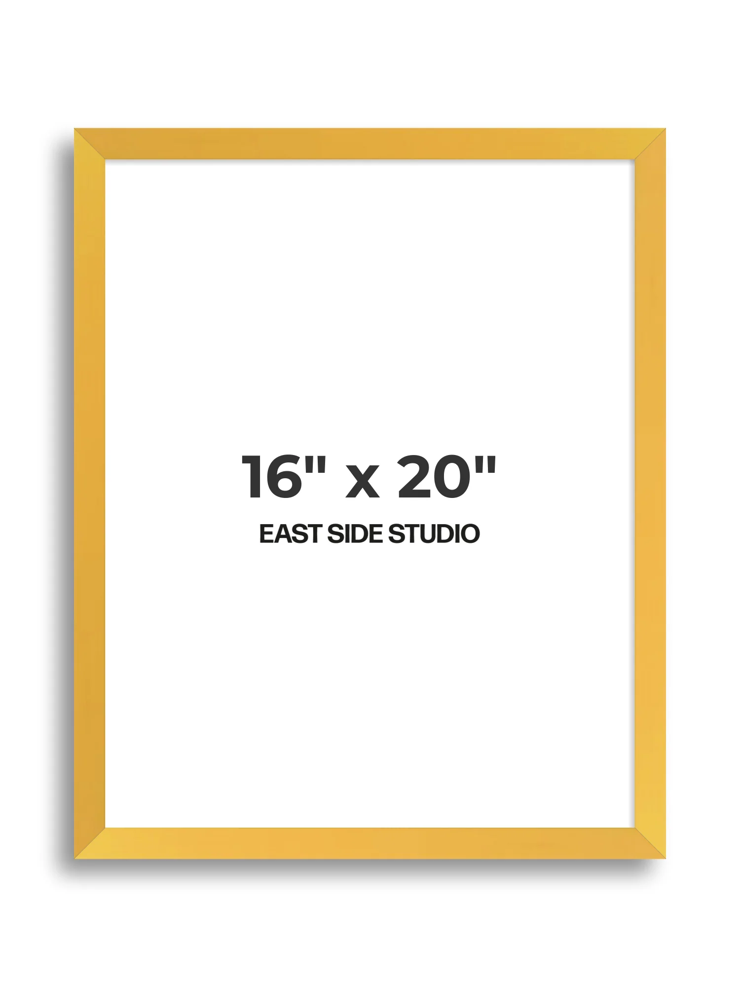 Egg Yolk Yellow - Premium Wooden Picture Frame - Image 63