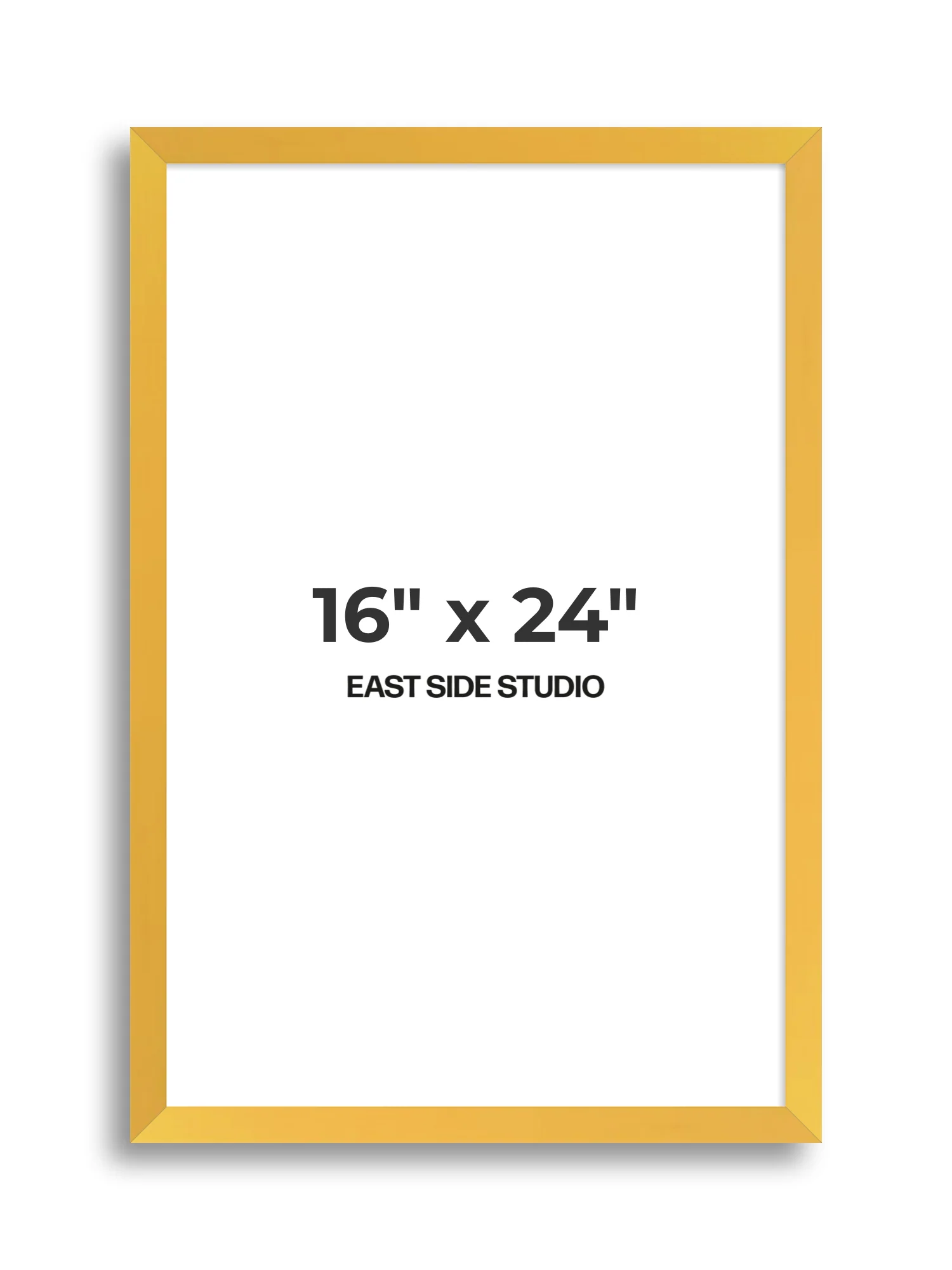 Egg Yolk Yellow - Premium Wooden Picture Frame - Image 66