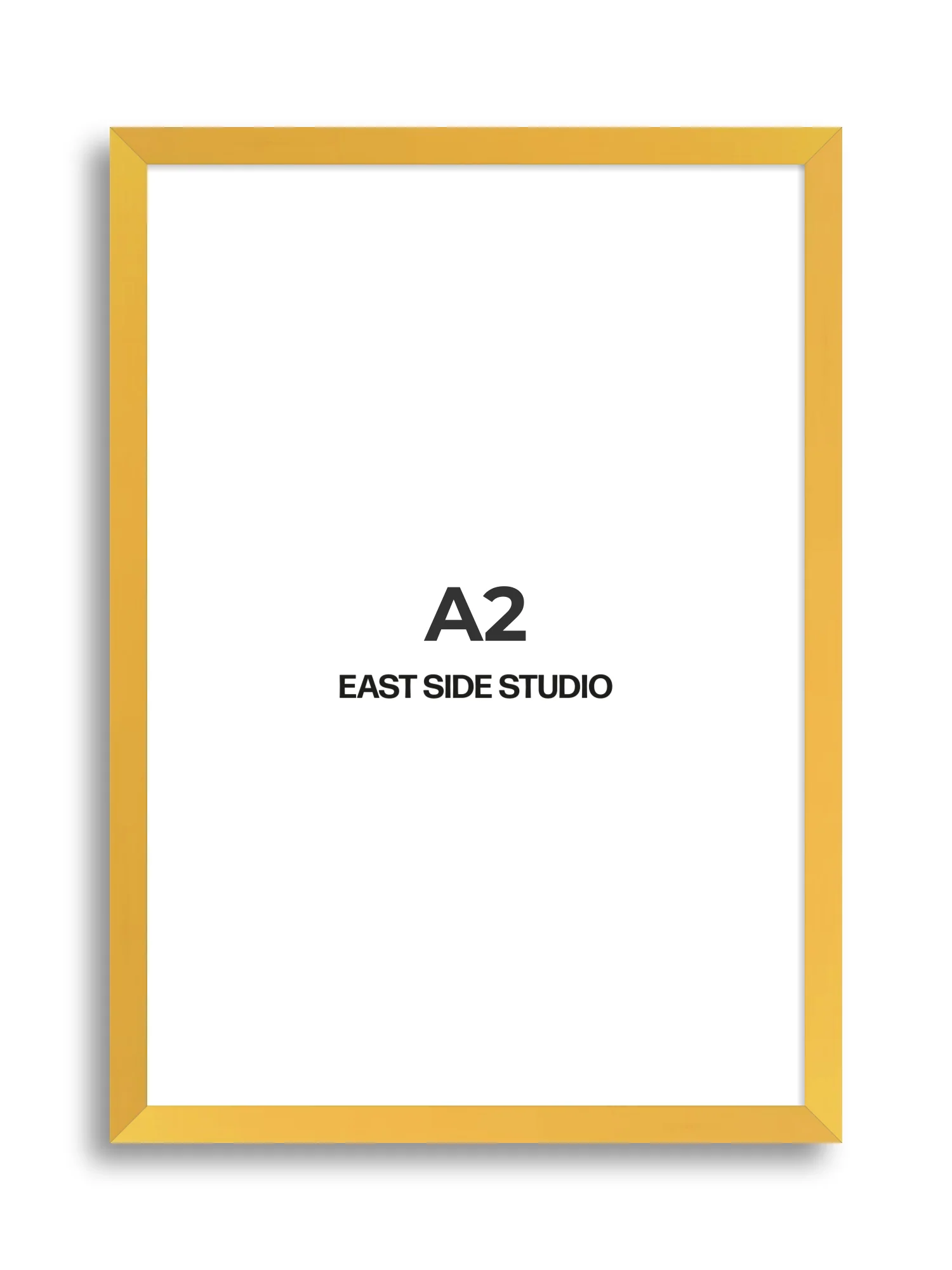 Egg Yolk Yellow - Premium Wooden Picture Frame - Image 67