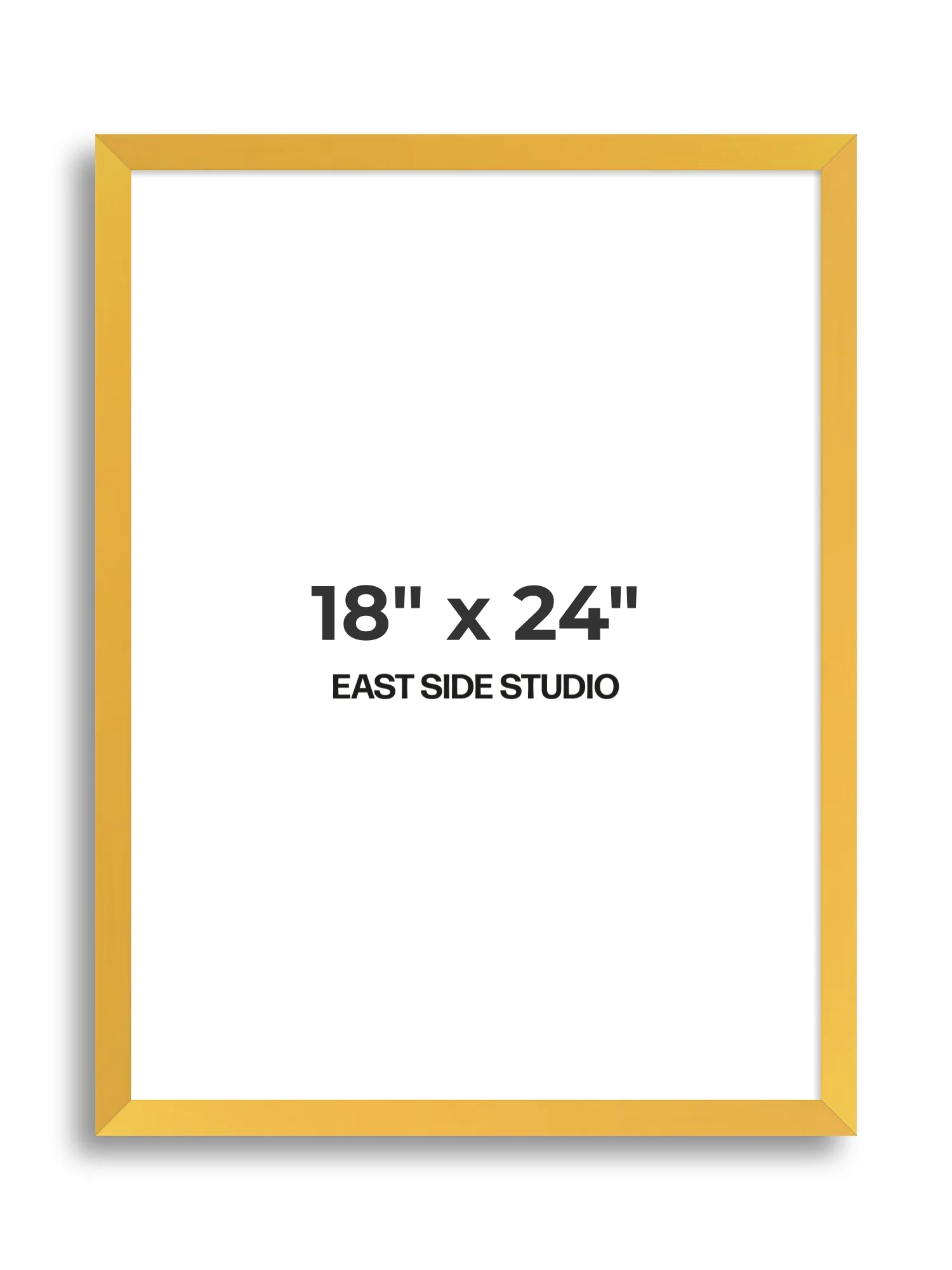 Egg Yolk Yellow - Premium Wooden Picture Frame - Image 71