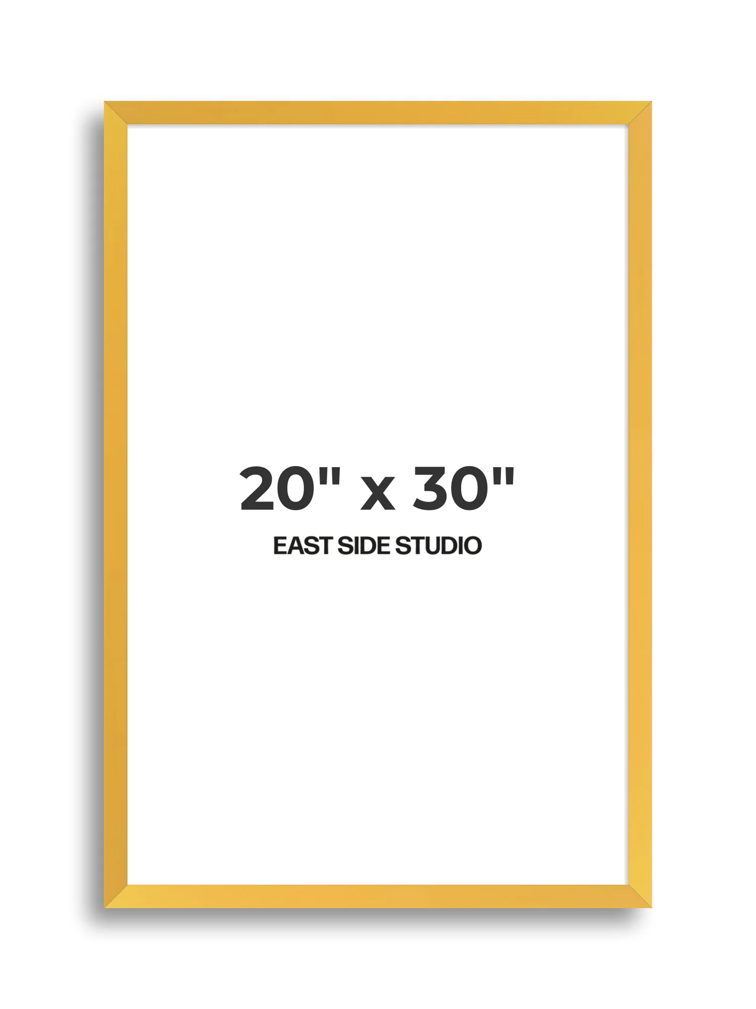 Egg Yolk Yellow - Premium Wooden Picture Frame - Image 78
