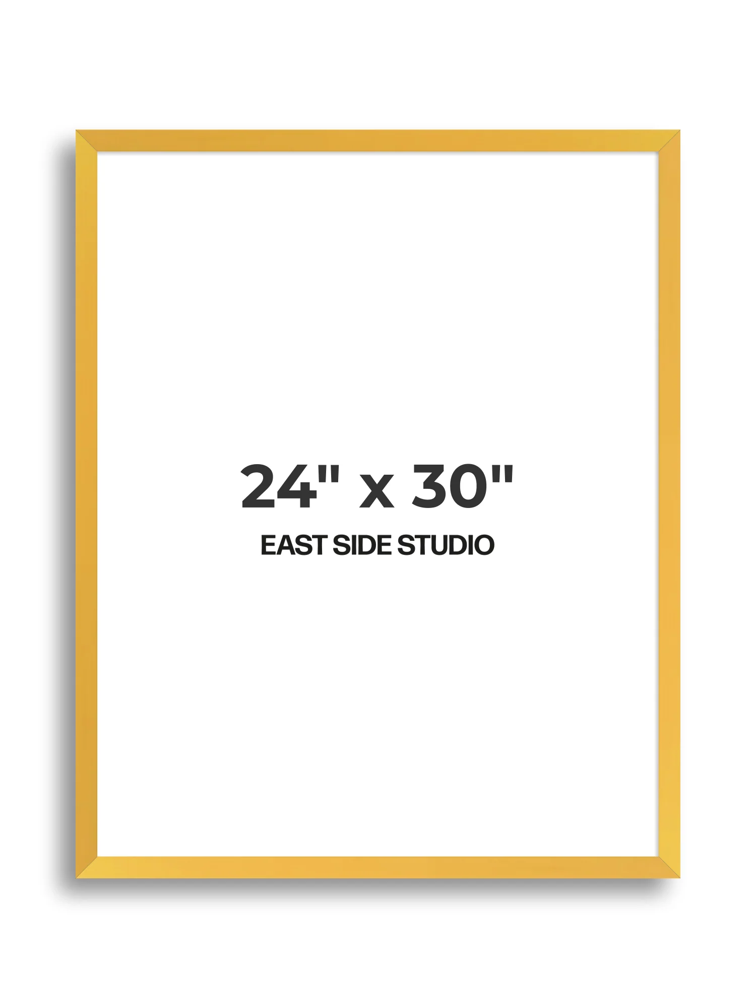 Egg Yolk Yellow - Premium Wooden Picture Frame - Image 80