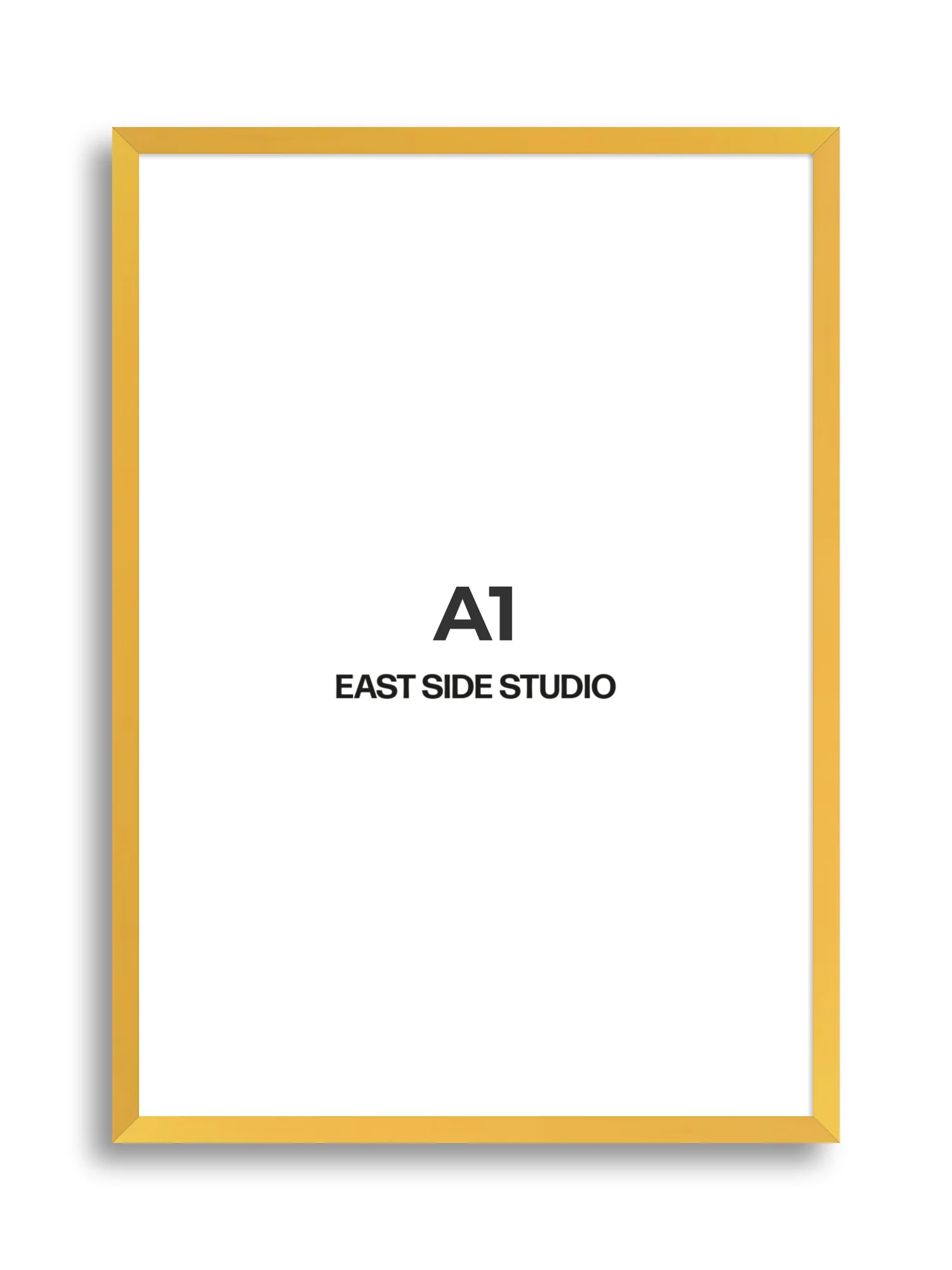 Egg Yolk Yellow - Premium Wooden Picture Frame - Image 83