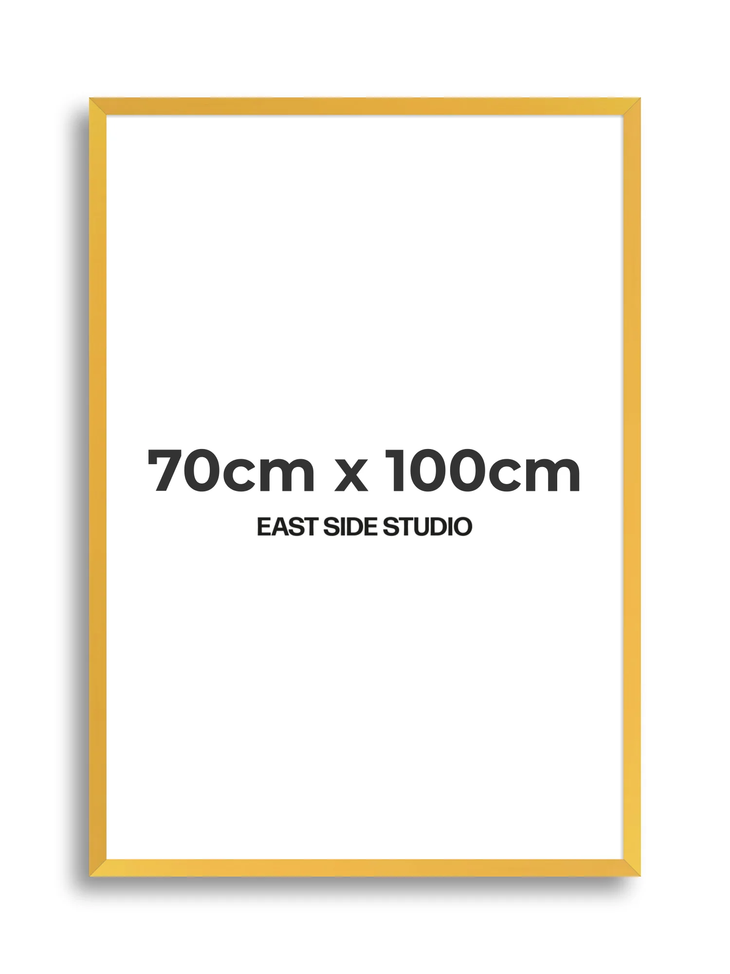Egg Yolk Yellow - Premium Wooden Picture Frame - Image 91