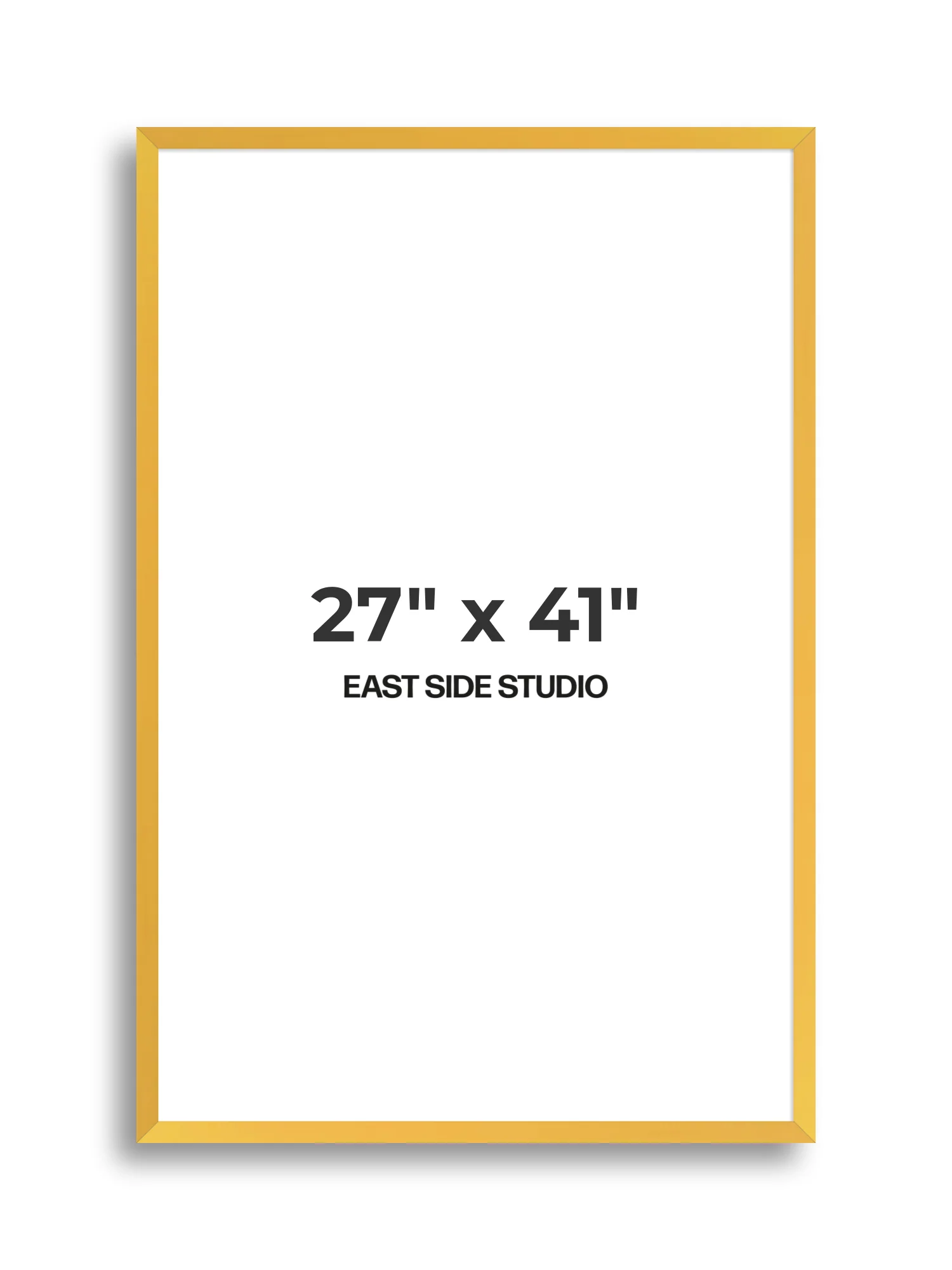 Egg Yolk Yellow - Premium Wooden Picture Frame - Image 92