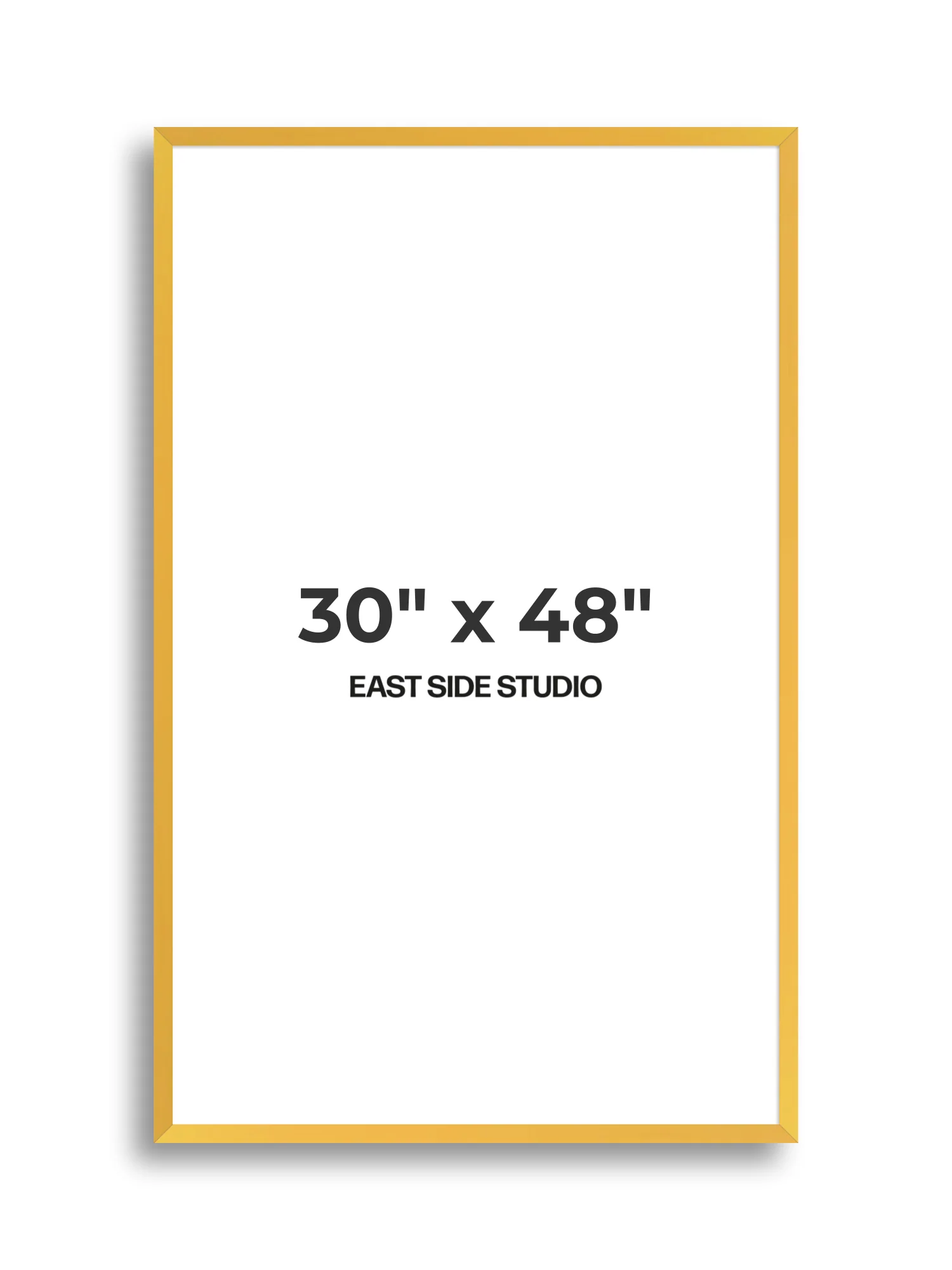 Egg Yolk Yellow - Premium Wooden Picture Frame - Image 95