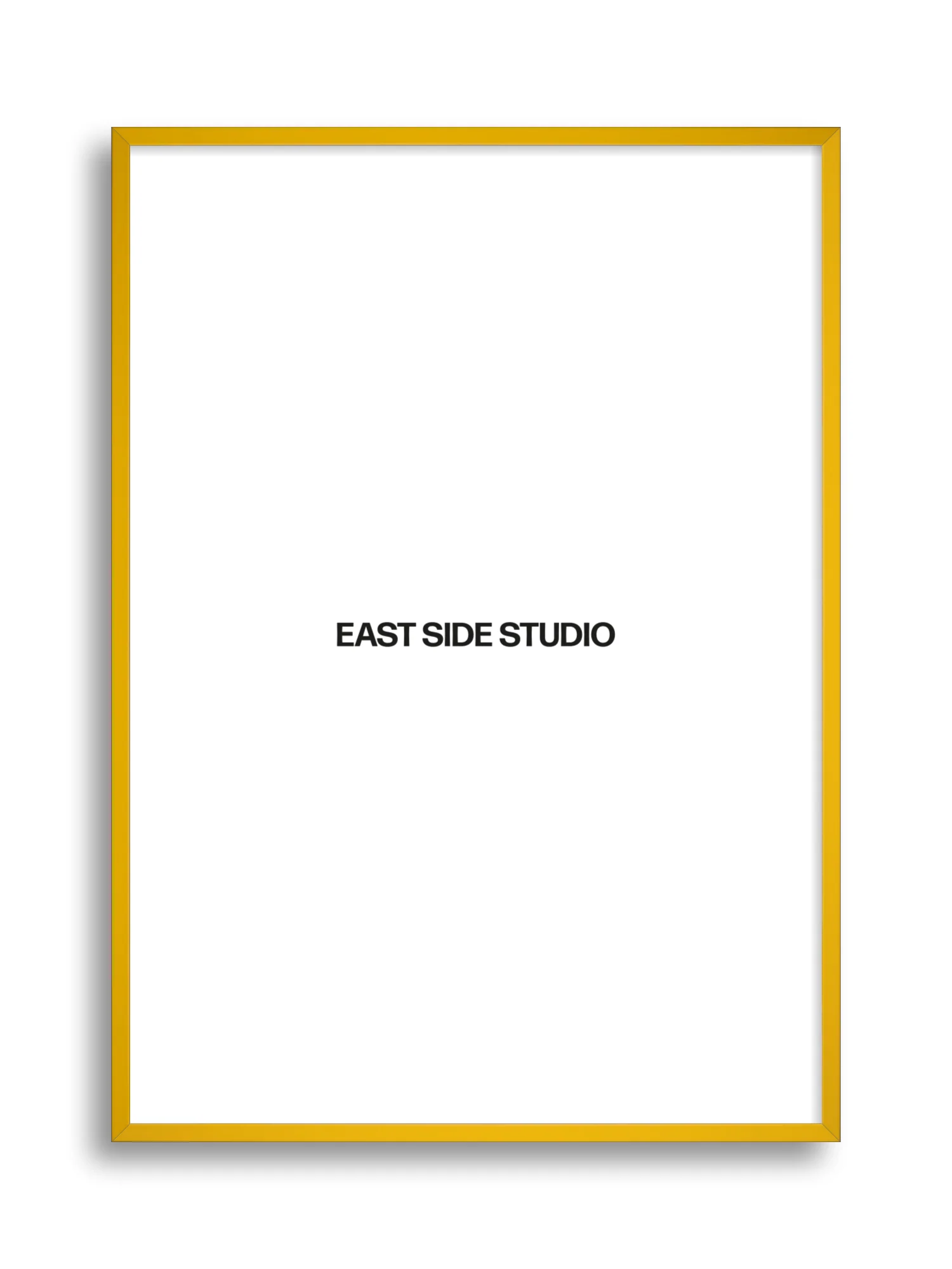 Egg Yolk Yellow - Slim - Premium Wooden Picture Frame