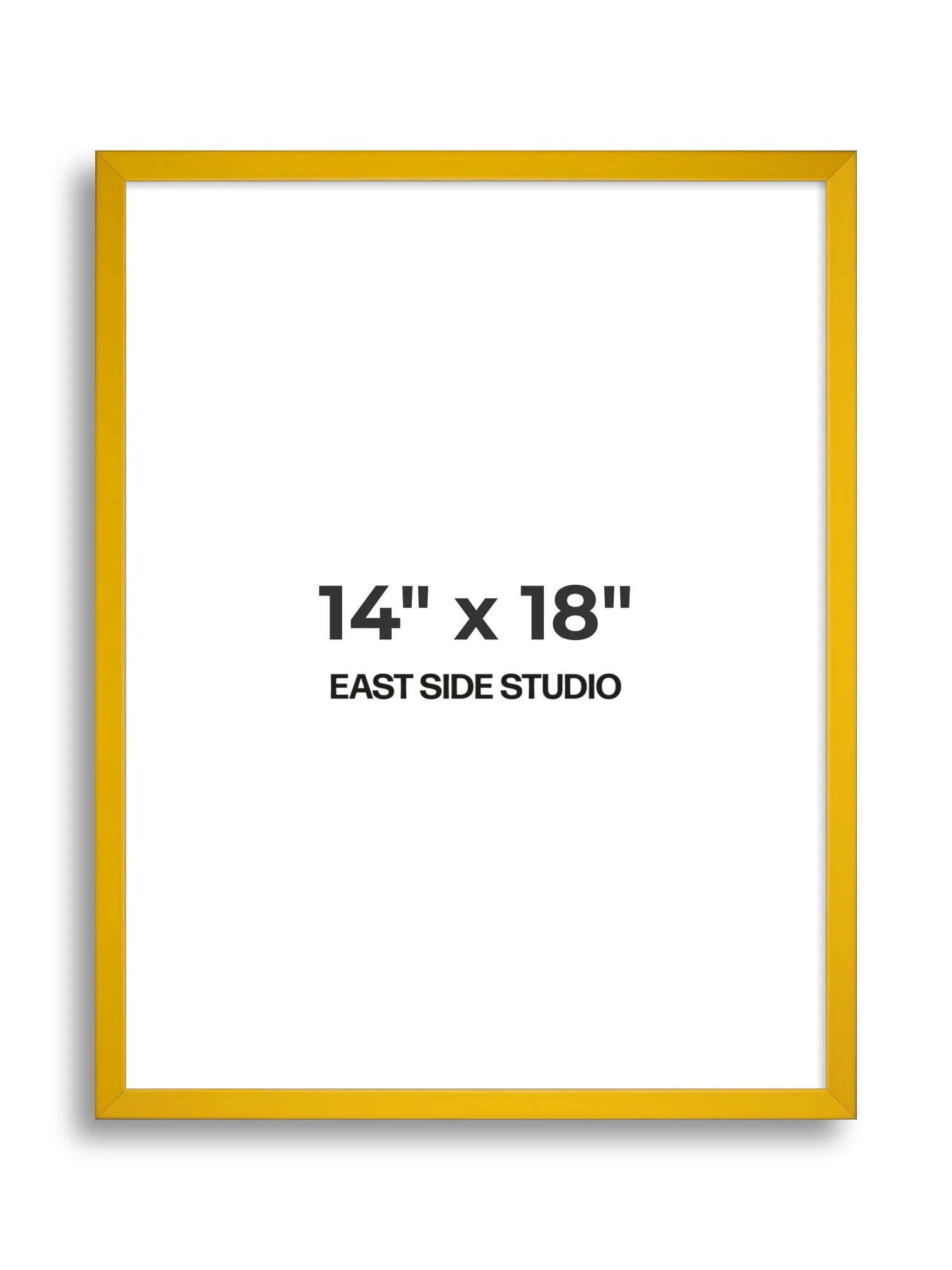 Egg Yolk Yellow - Slim - Premium Wooden Picture Frame - Image 57