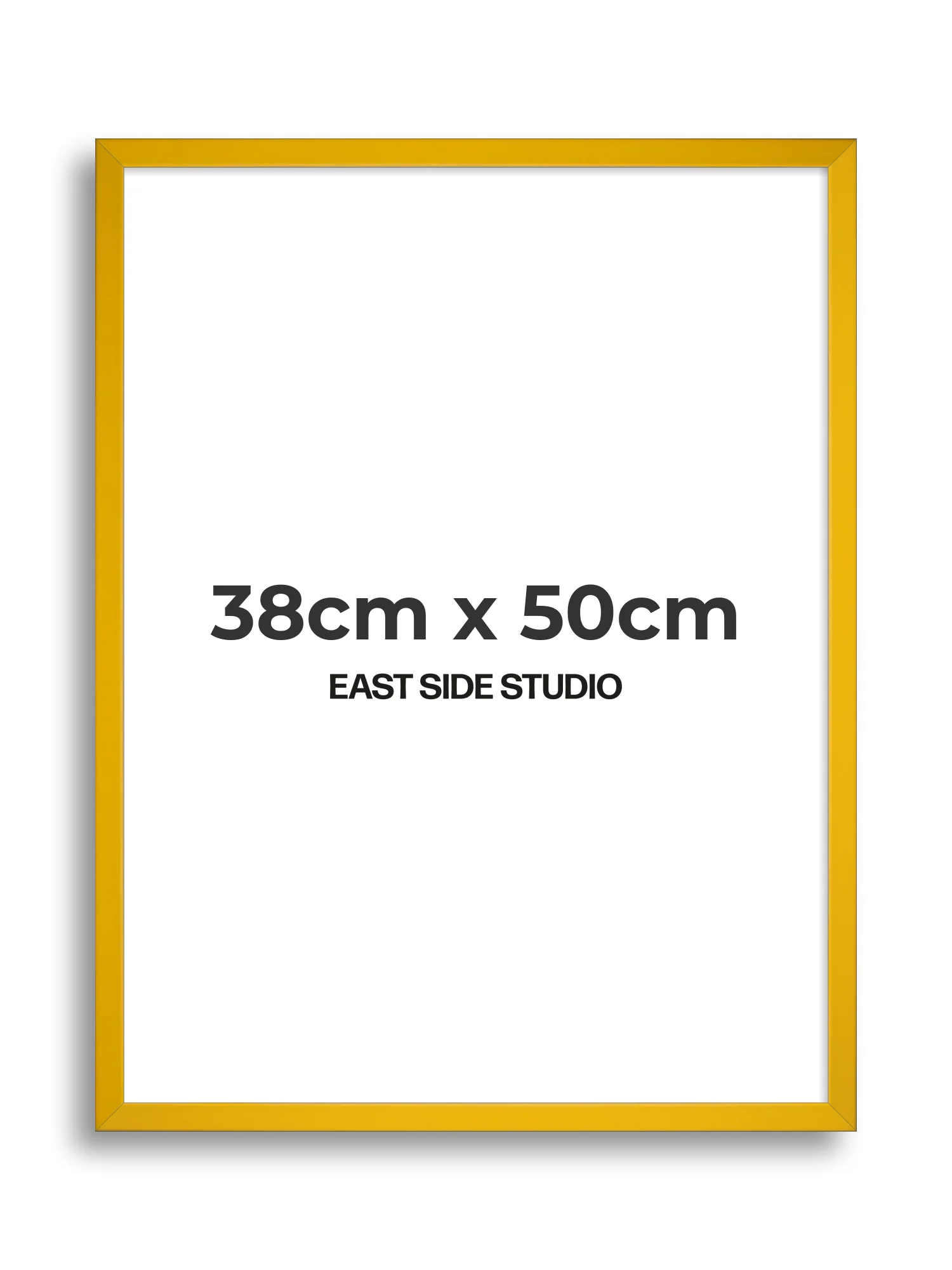 Egg Yolk Yellow - Slim - Premium Wooden Picture Frame - Image 59