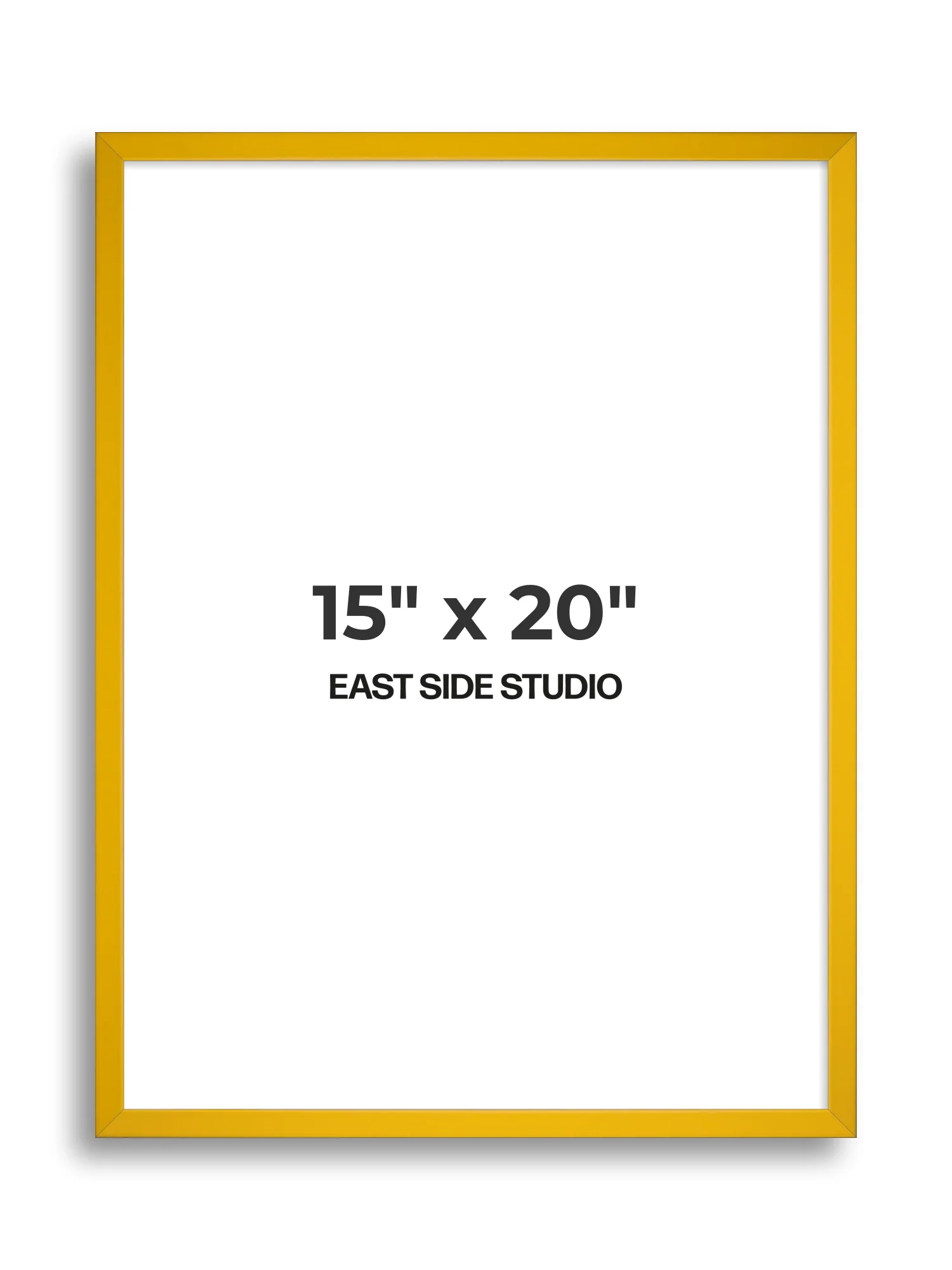Egg Yolk Yellow - Slim - Premium Wooden Picture Frame - Image 60