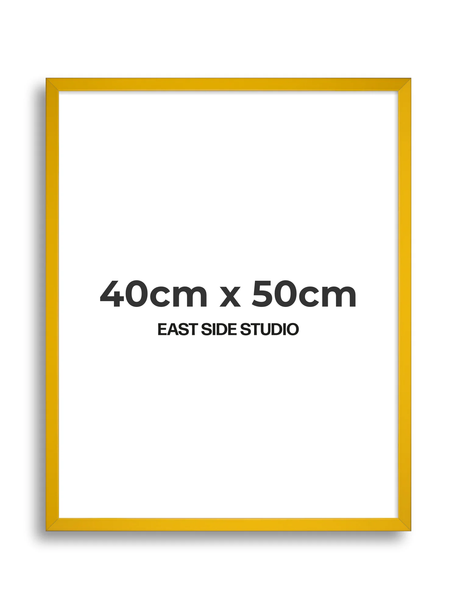 Egg Yolk Yellow - Slim - Premium Wooden Picture Frame - Image 61