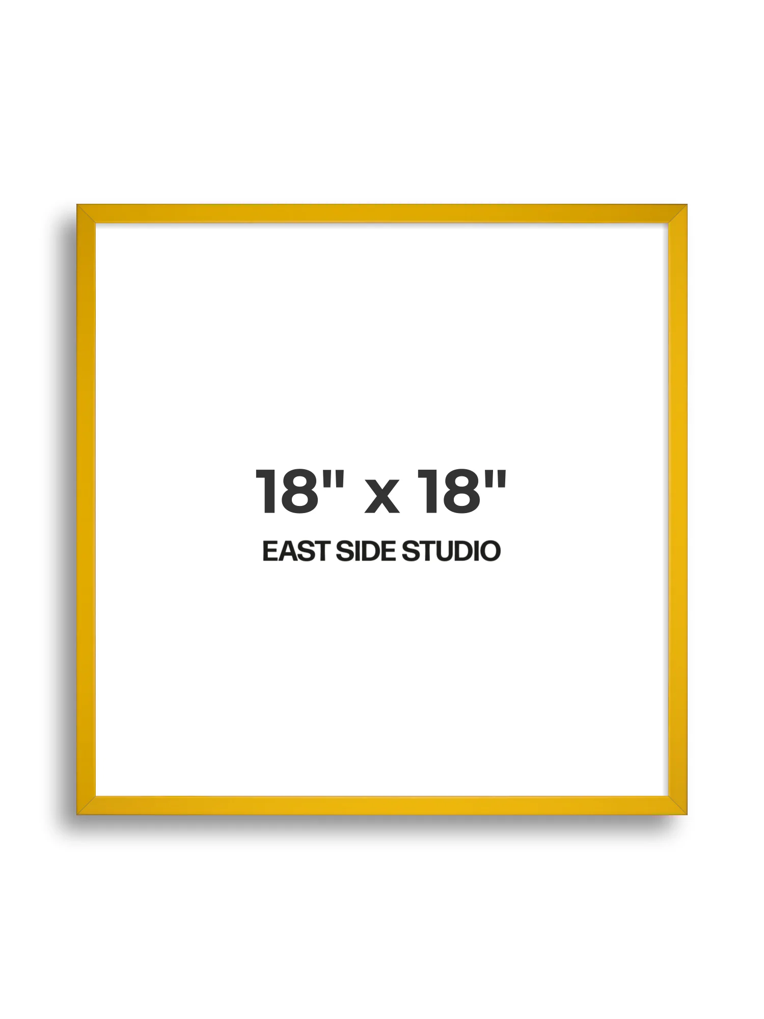 Egg Yolk Yellow - Slim - Premium Wooden Picture Frame - Image 64