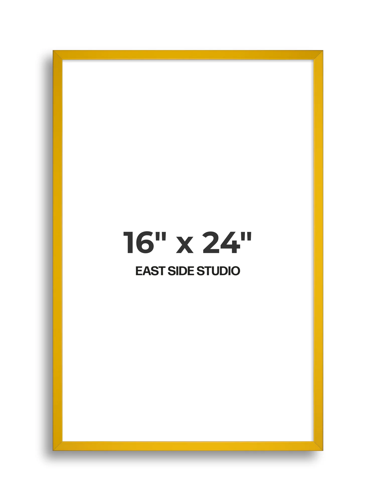 Egg Yolk Yellow - Slim - Premium Wooden Picture Frame - Image 66
