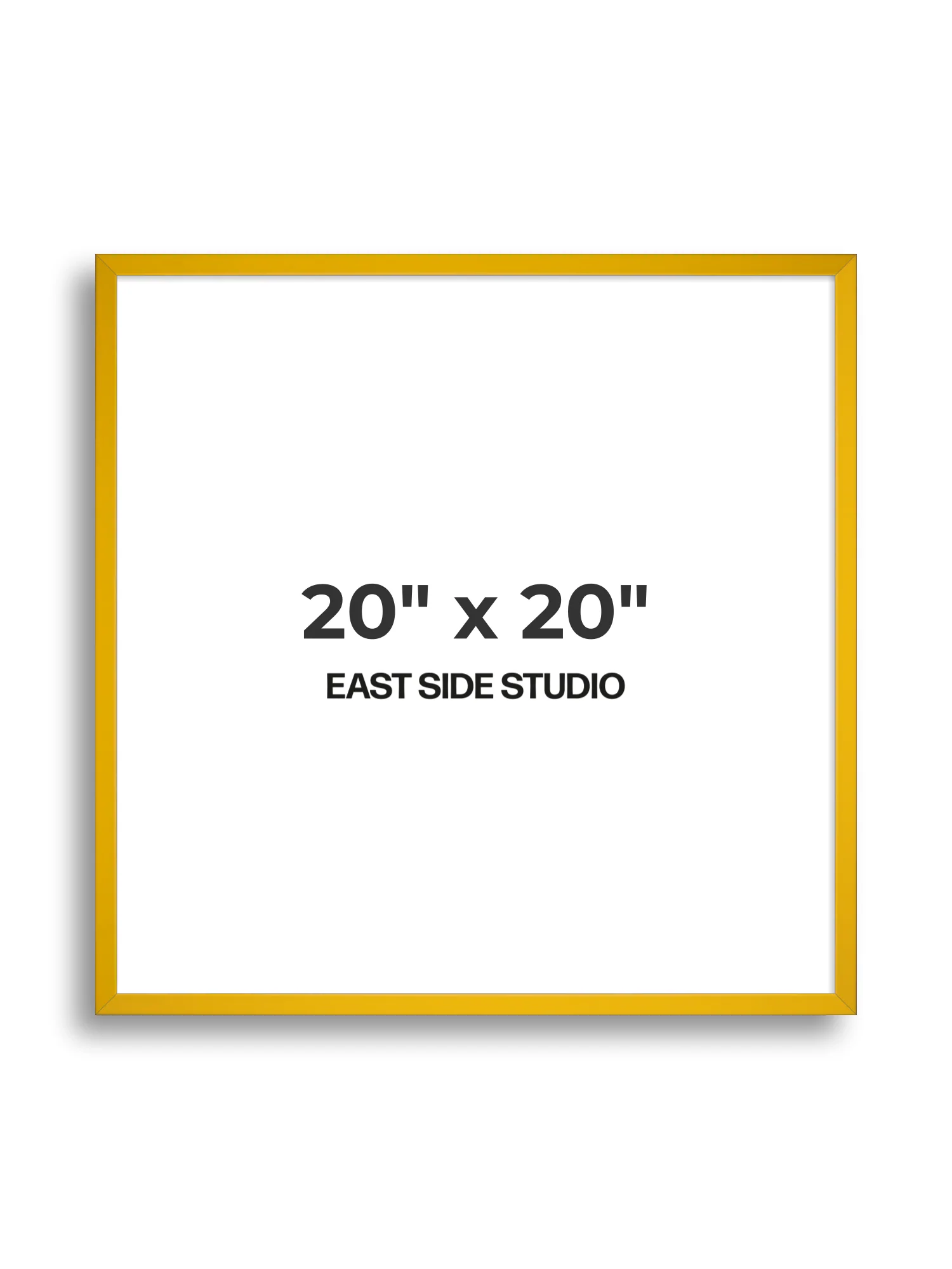Egg Yolk Yellow - Slim - Premium Wooden Picture Frame - Image 69
