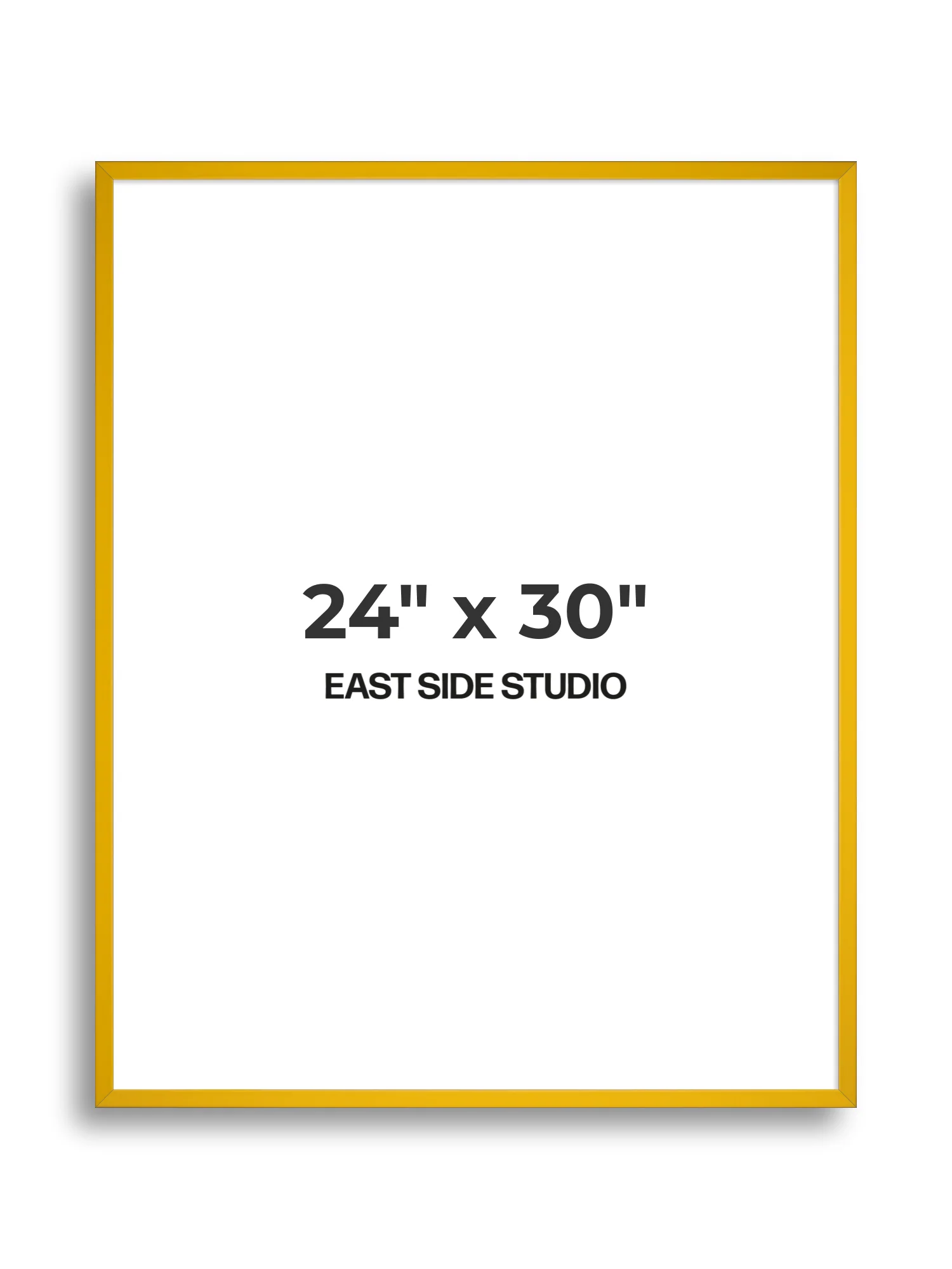 Egg Yolk Yellow - Slim - Premium Wooden Picture Frame - Image 79