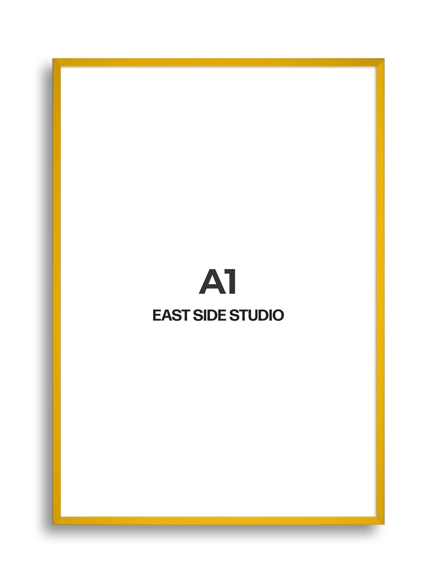 Egg Yolk Yellow - Slim - Premium Wooden Picture Frame - Image 82