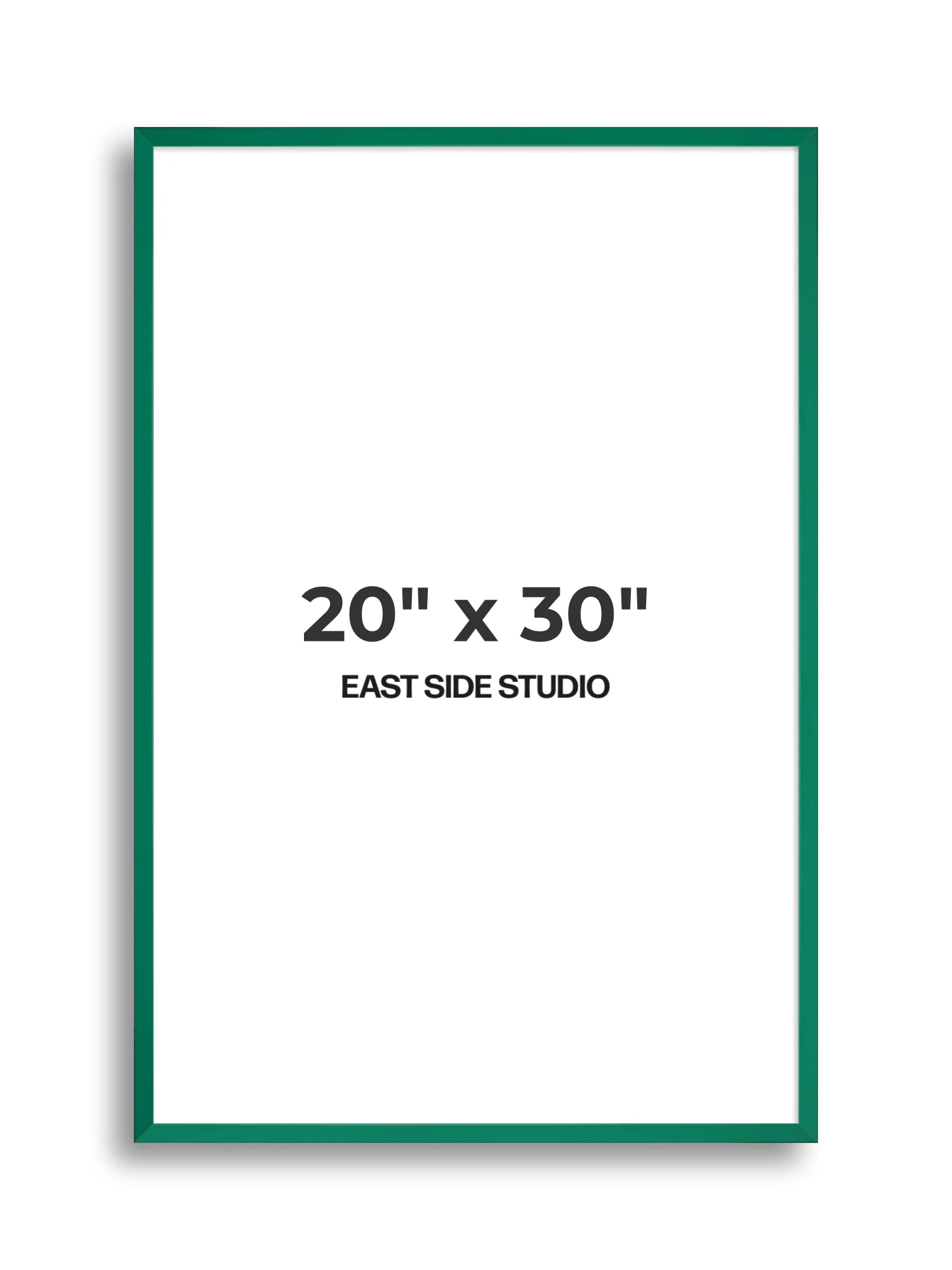 Emerald Green - Slim - Premium Wooden Picture Frame - Image 78