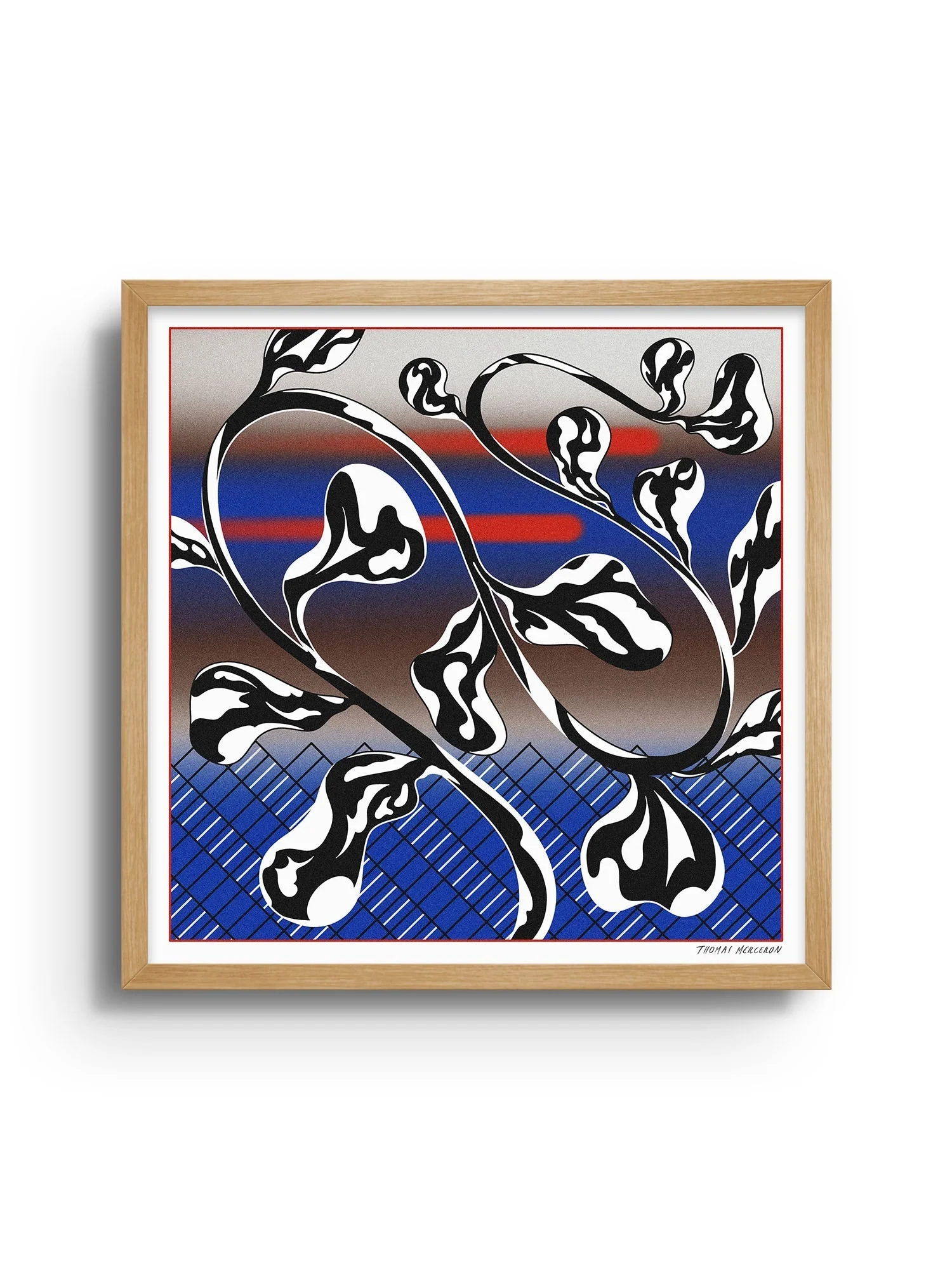 Flower - Blue - Thomas Merceron - Image 3
