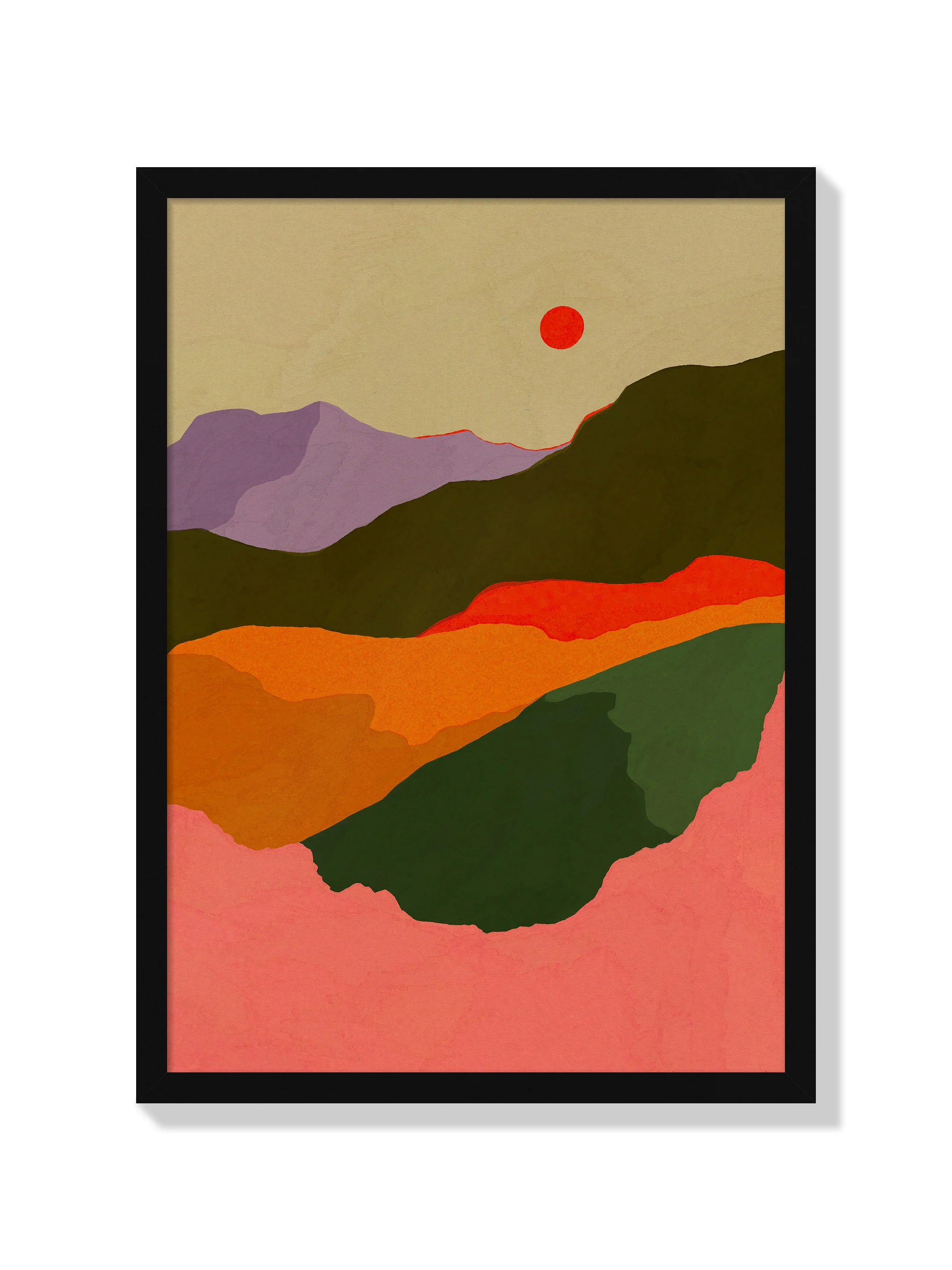 Golden Hour On The Mountains - Sophie Deller