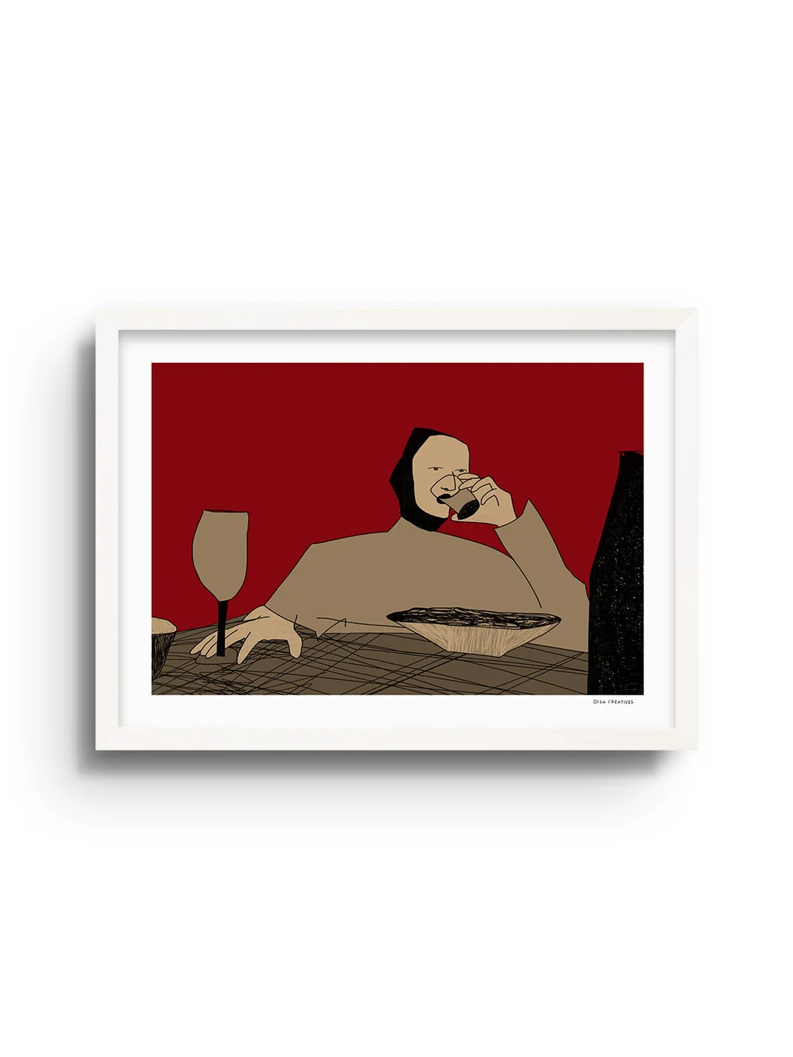 I Keep Drinking on My Own - Disa Creatives - Image 2