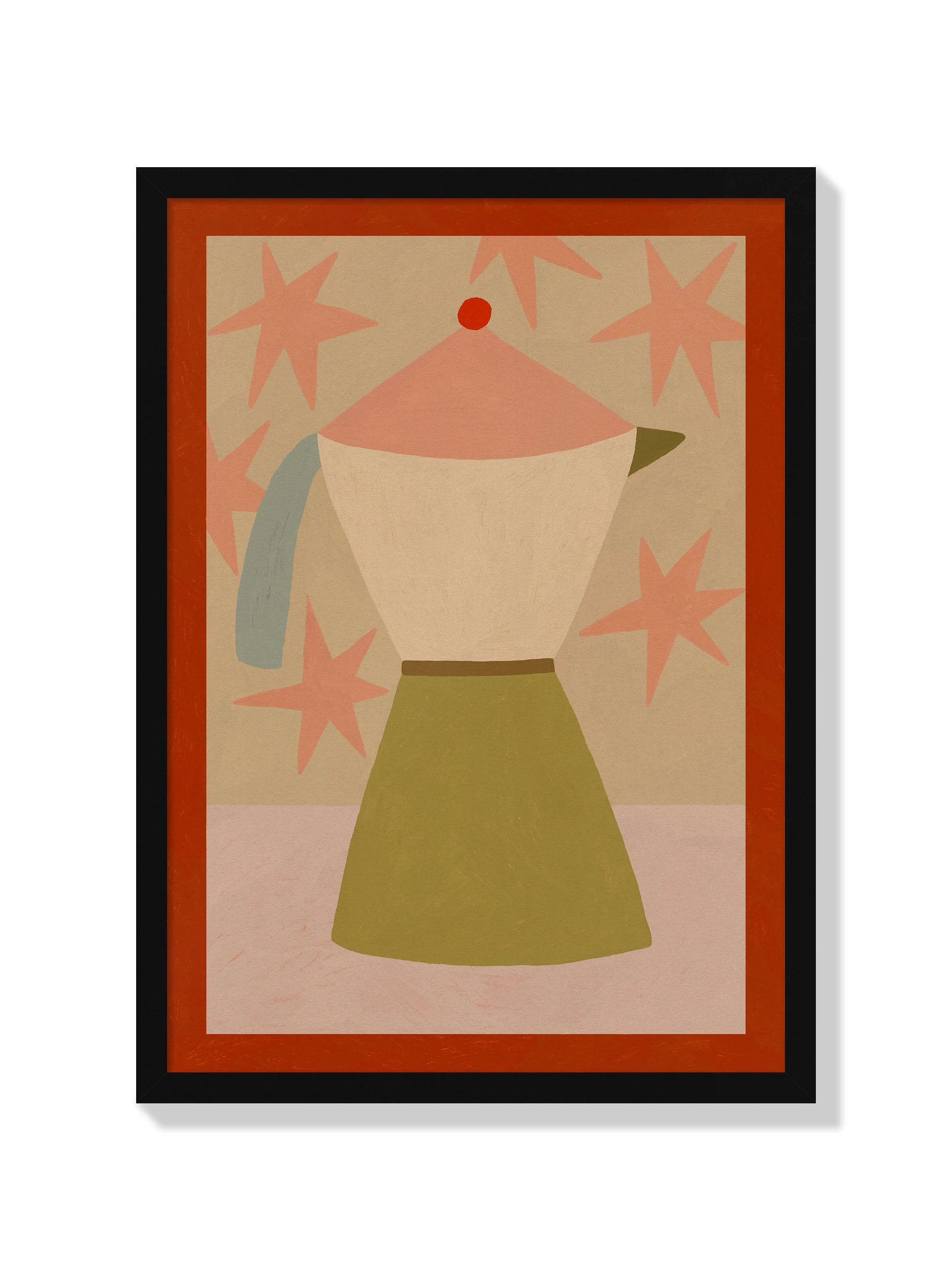 Moka Pot With Stars - Sophie Deller