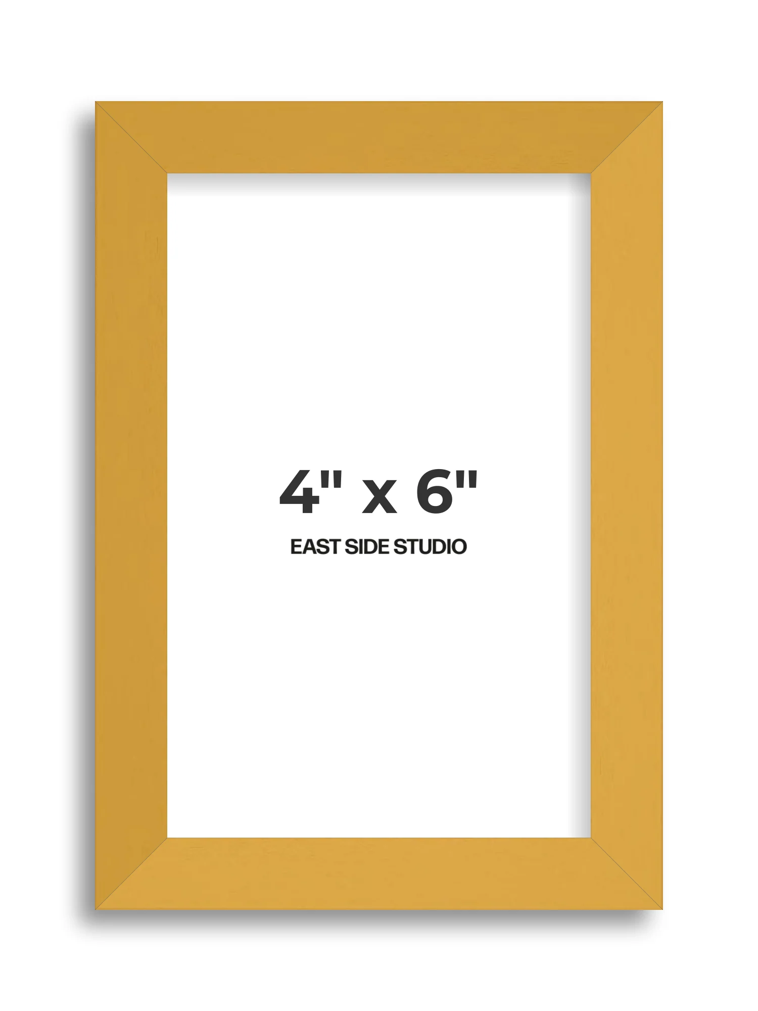 Mustard Yellow - Slim - Premium Wooden Picture Frame - Image 10