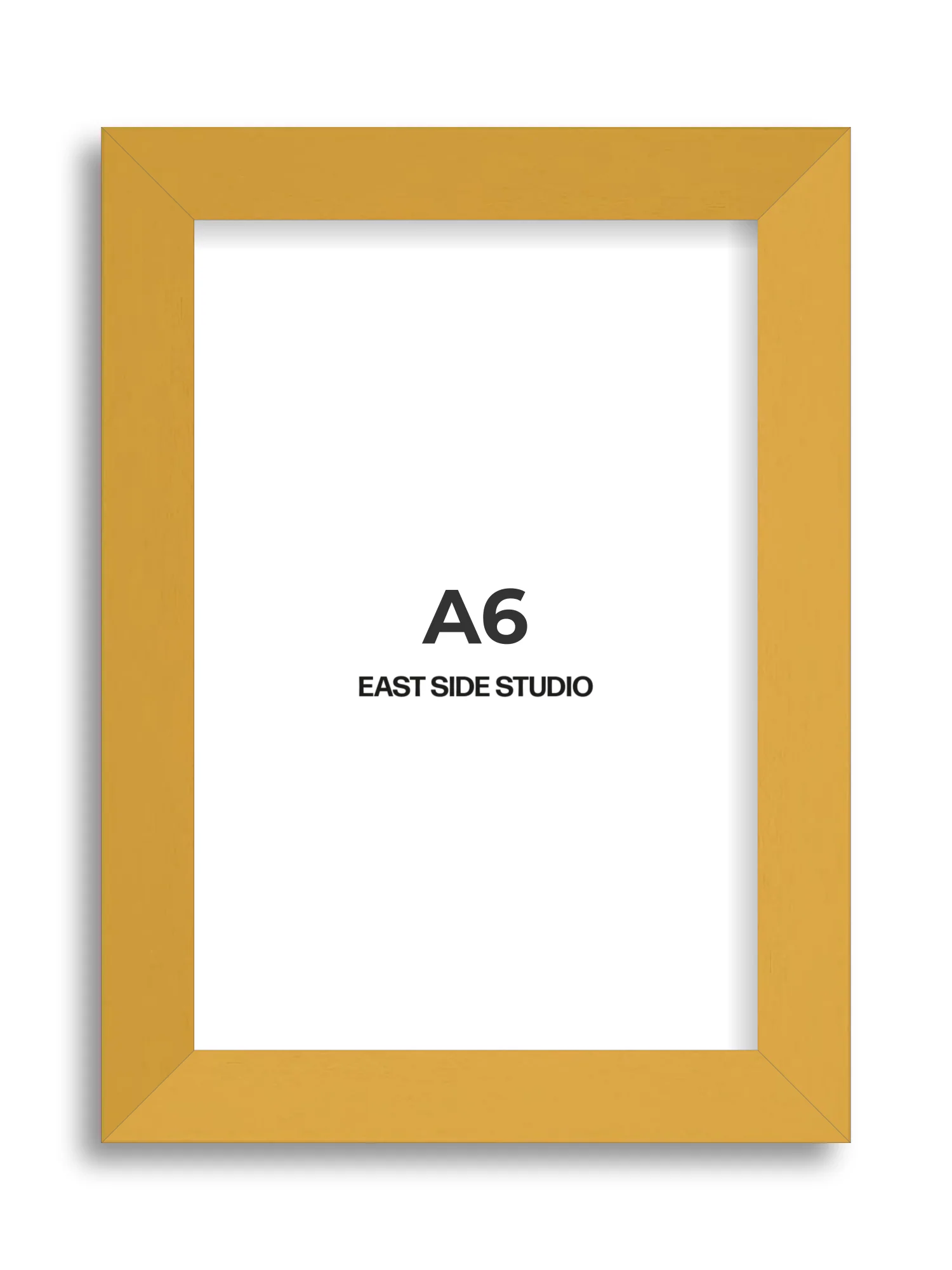 Mustard Yellow - Slim - Premium Wooden Picture Frame - Image 11