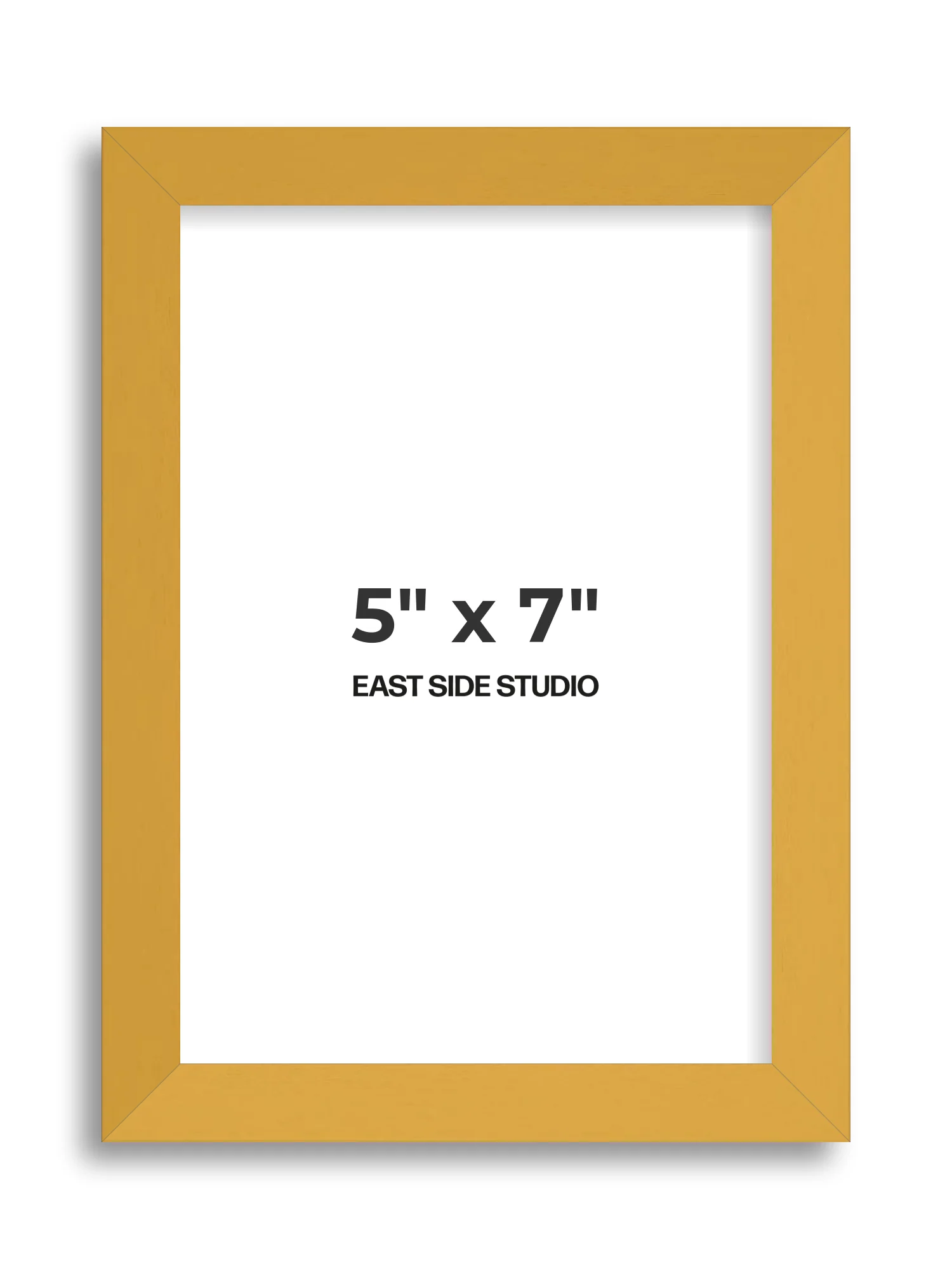 Mustard Yellow - Slim - Premium Wooden Picture Frame - Image 16