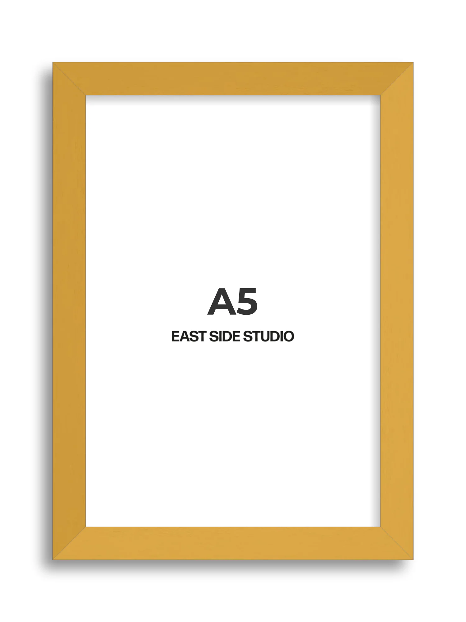 Mustard Yellow - Slim - Premium Wooden Picture Frame - Image 22