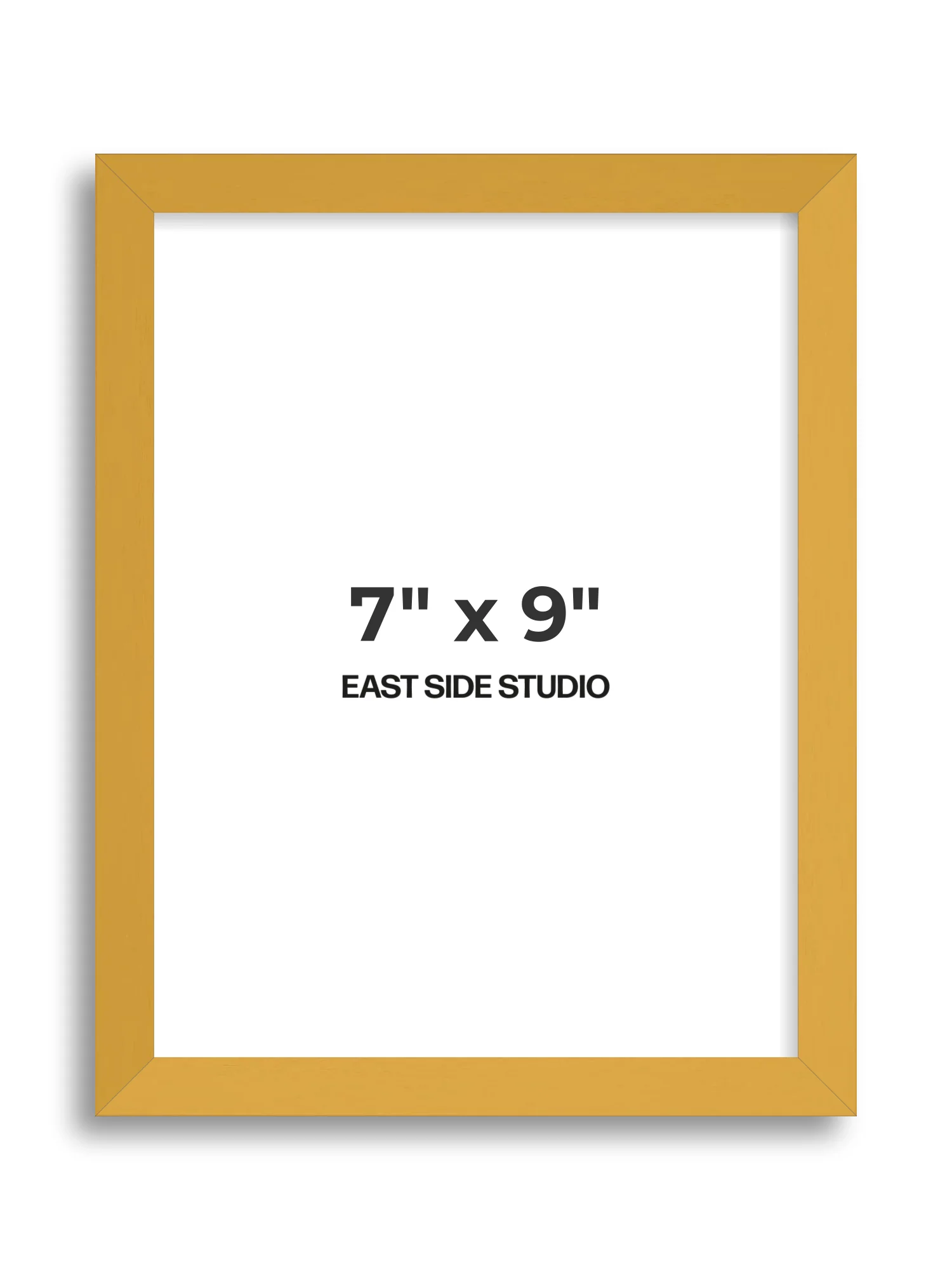 Mustard Yellow - Slim - Premium Wooden Picture Frame - Image 24