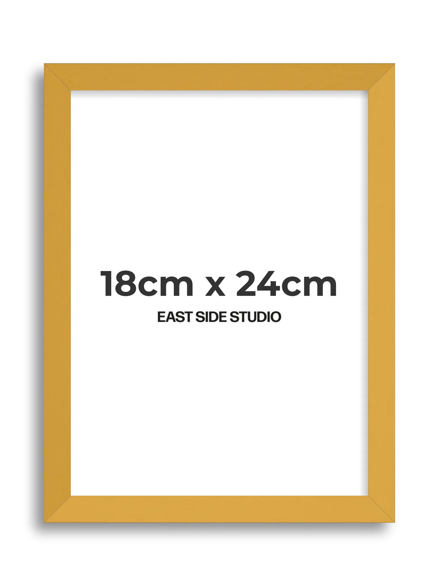 Mustard Yellow - Slim - Premium Wooden Picture Frame - Image 26