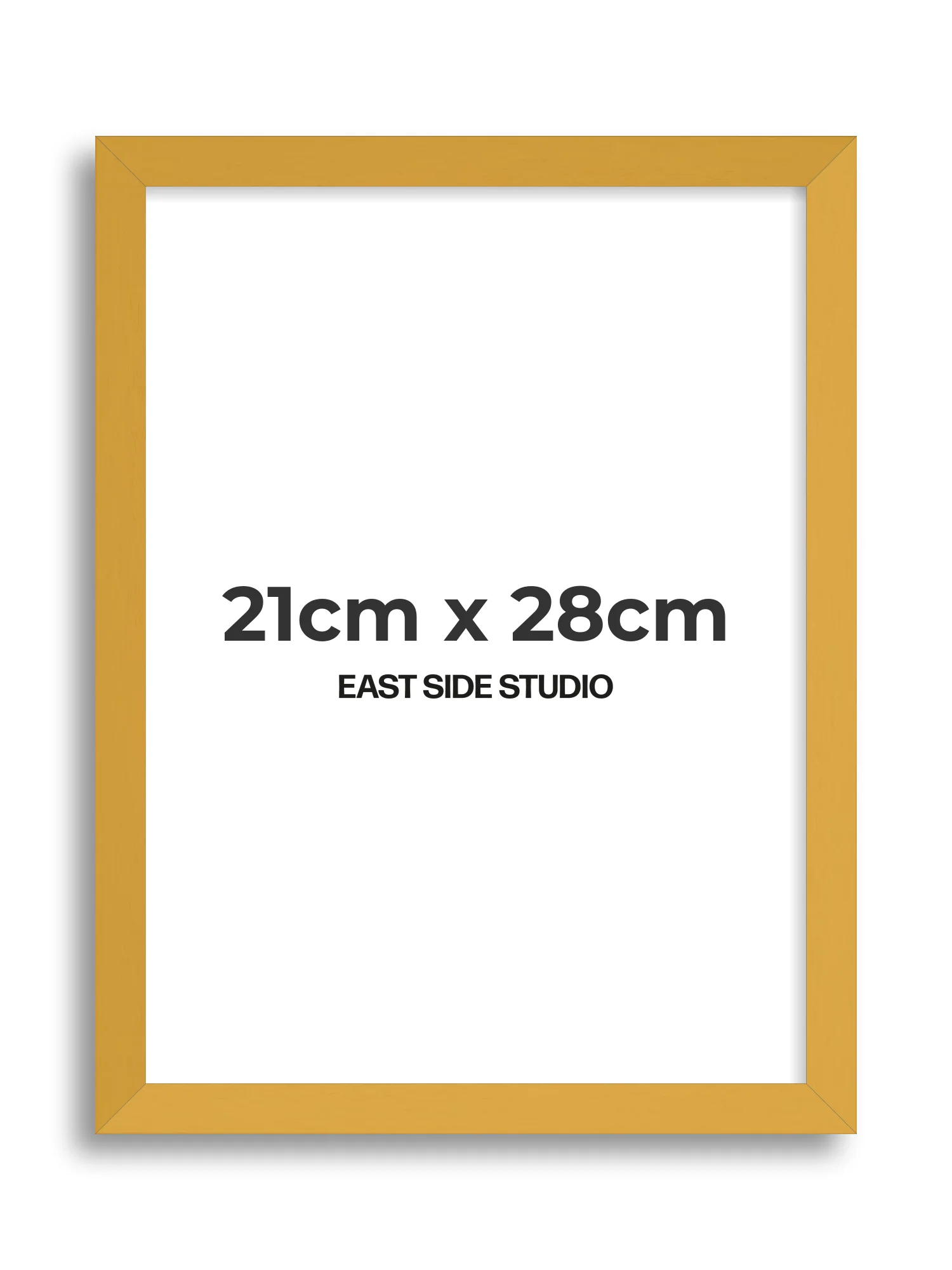Mustard Yellow - Slim - Premium Wooden Picture Frame - Image 30