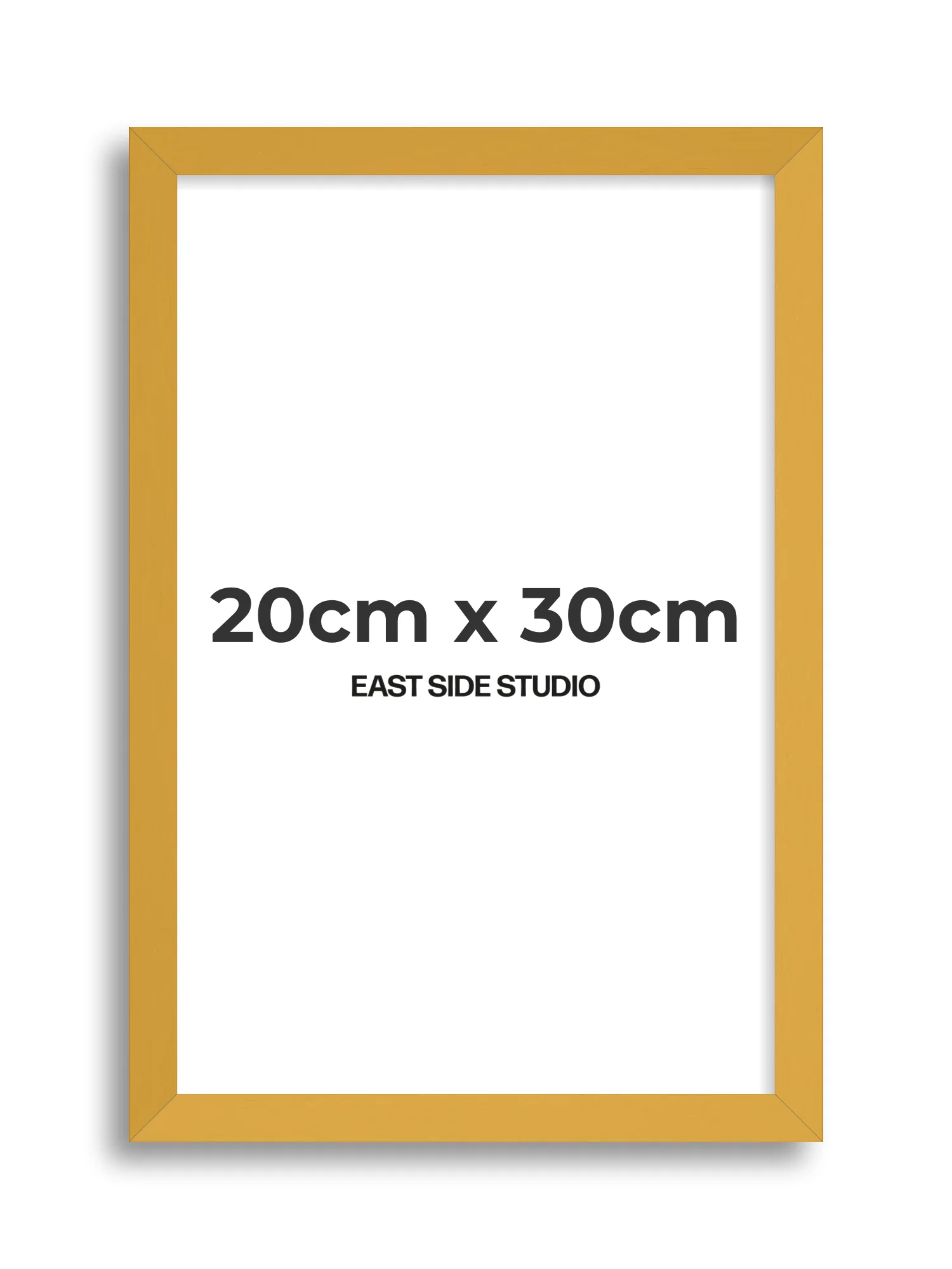 Mustard Yellow - Slim - Premium Wooden Picture Frame - Image 31
