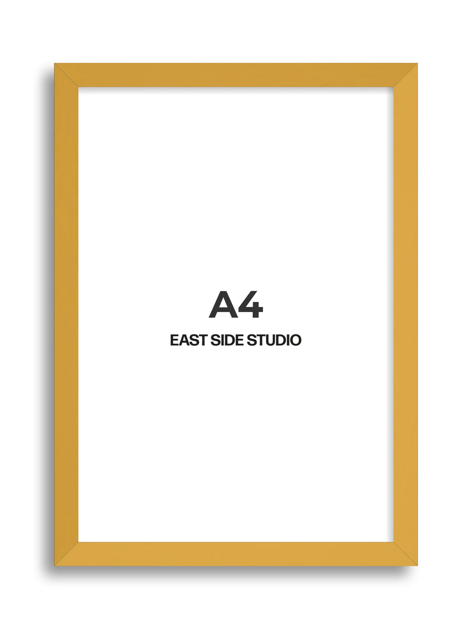 Mustard Yellow - Slim - Premium Wooden Picture Frame - Image 33