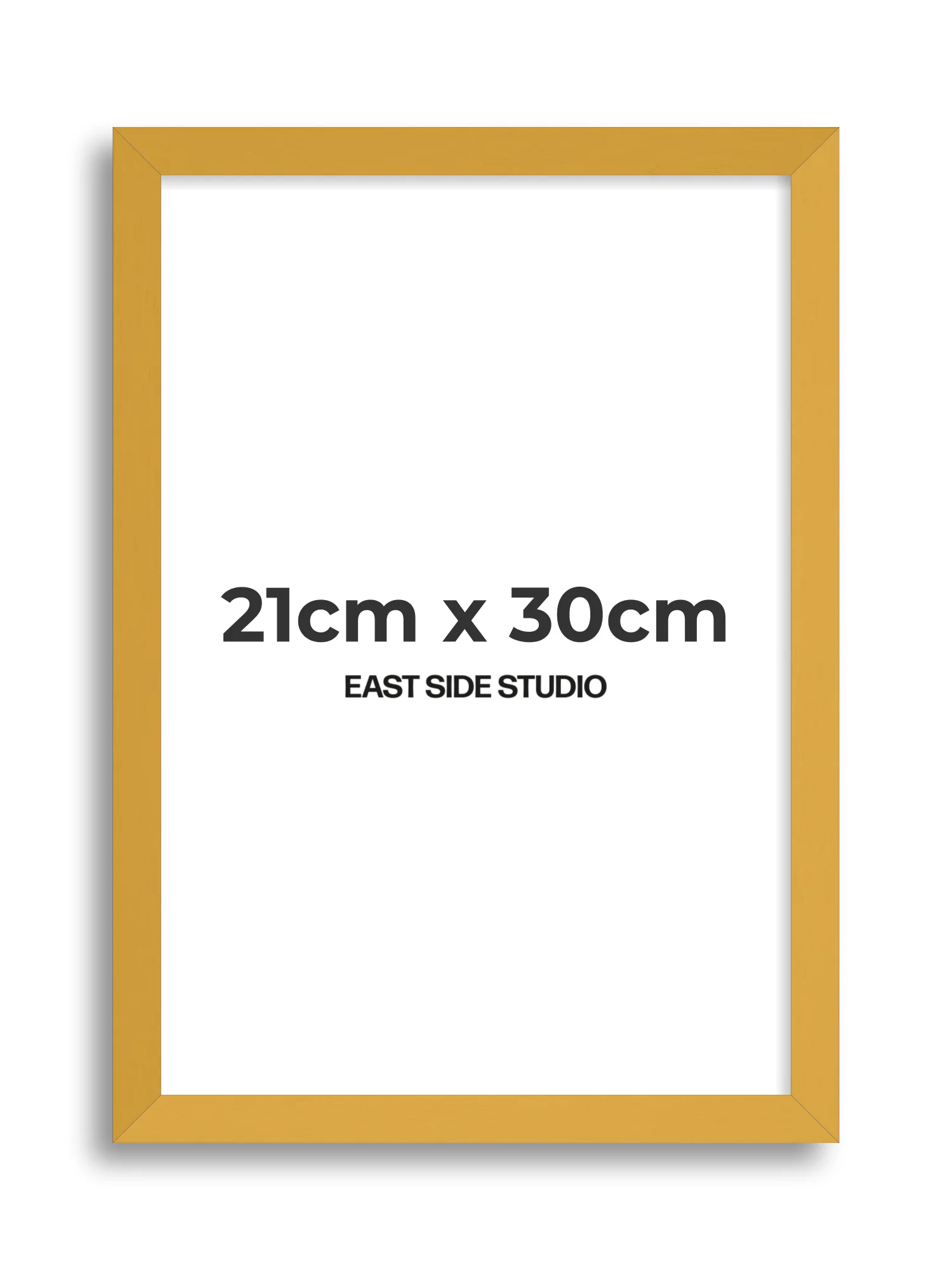 Mustard Yellow - Slim - Premium Wooden Picture Frame - Image 35