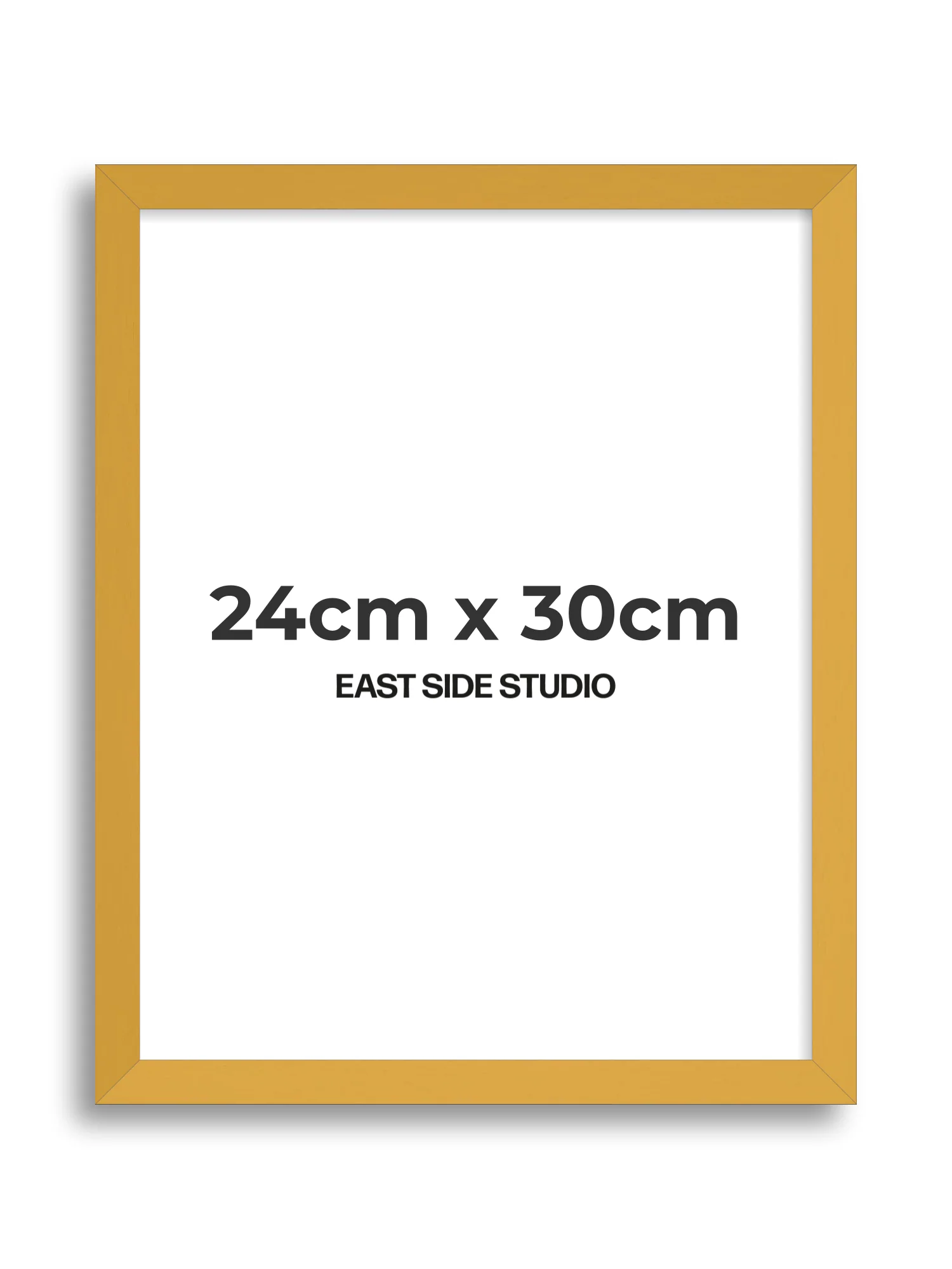 Mustard Yellow - Slim - Premium Wooden Picture Frame - Image 38