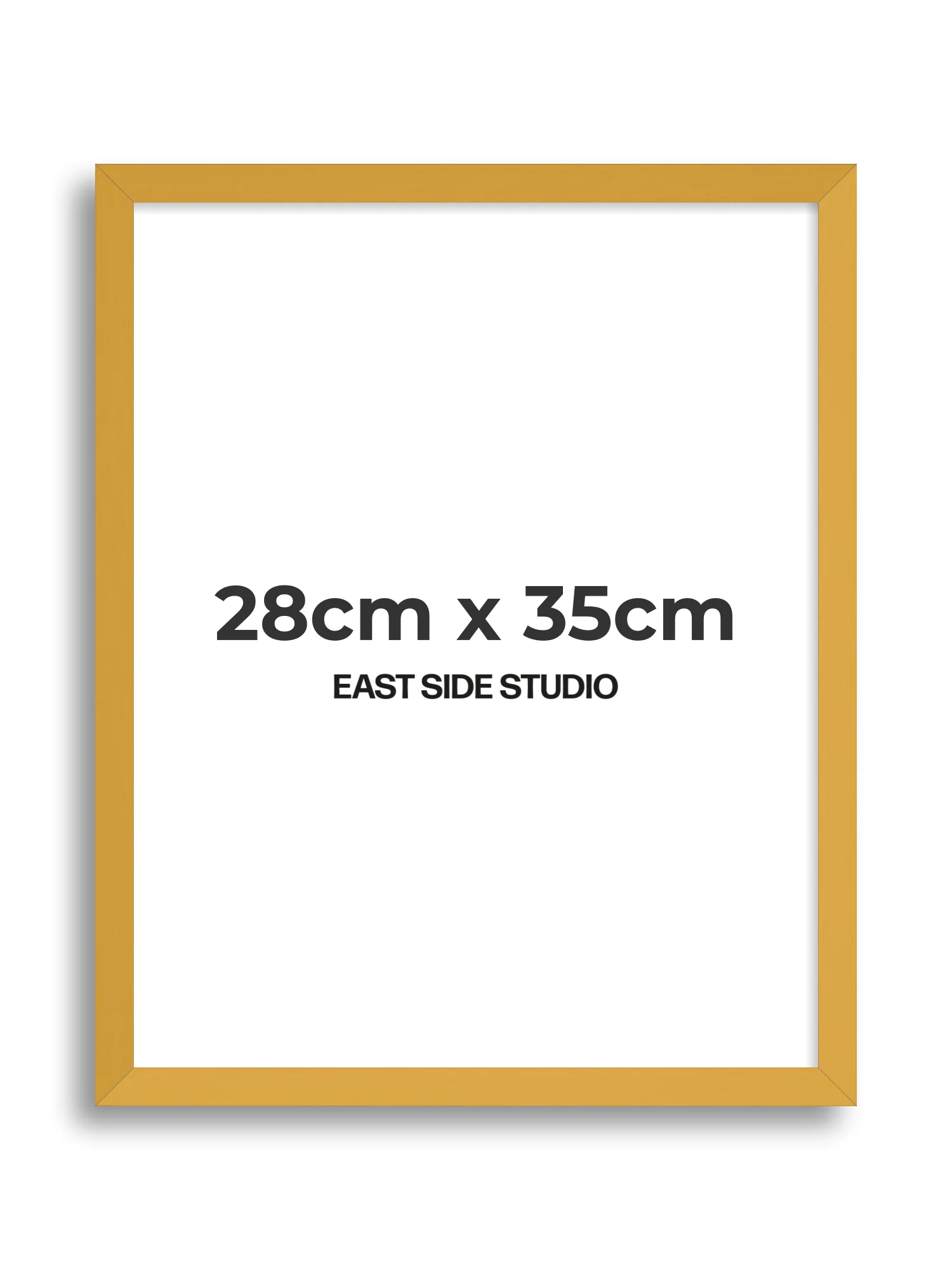 Mustard Yellow - Slim - Premium Wooden Picture Frame - Image 44