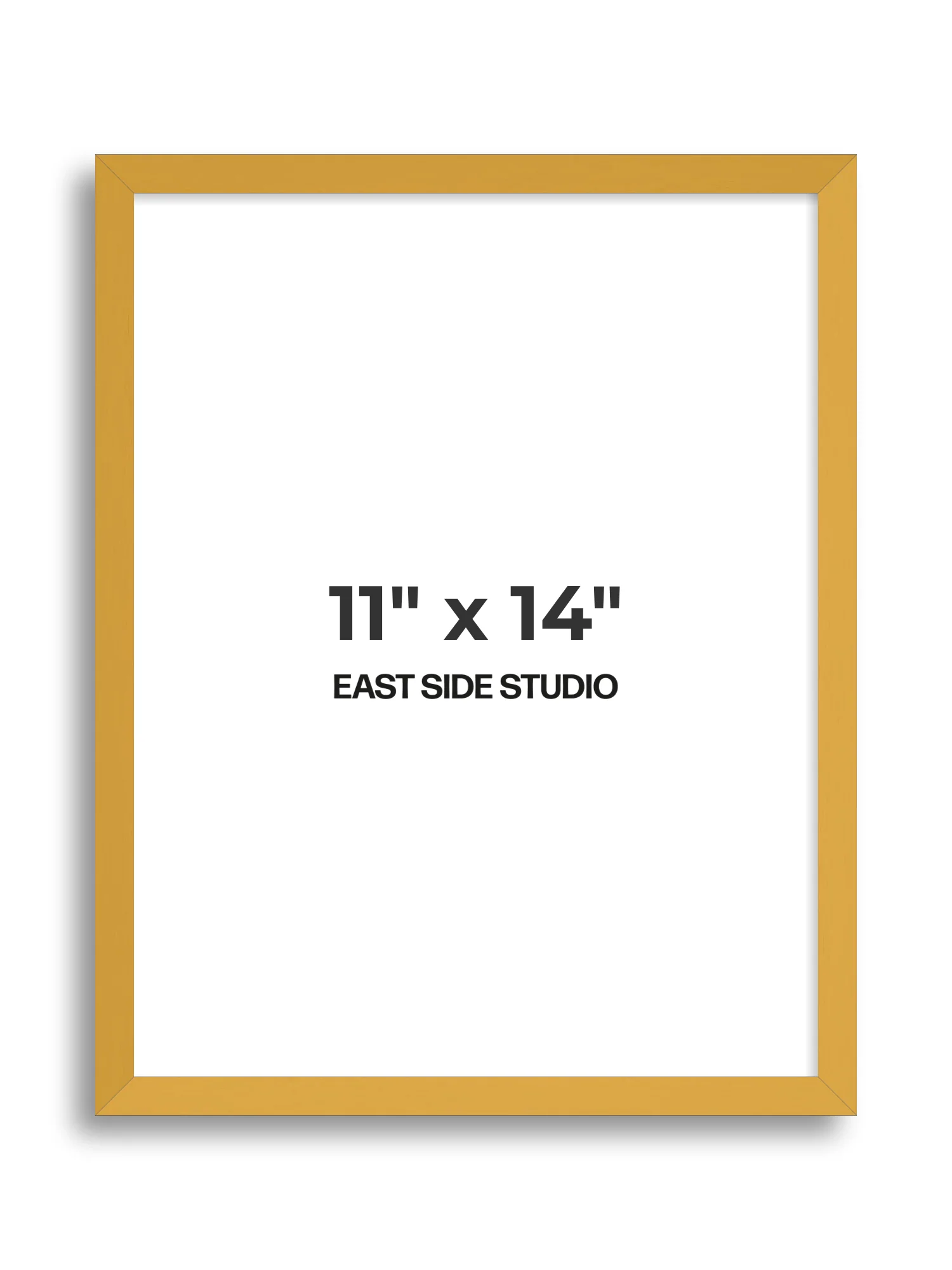 Mustard Yellow - Slim - Premium Wooden Picture Frame - Image 45