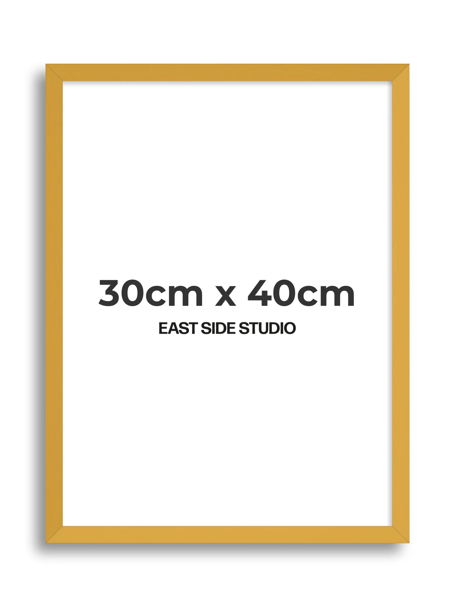 Mustard Yellow - Slim - Premium Wooden Picture Frame - Image 46