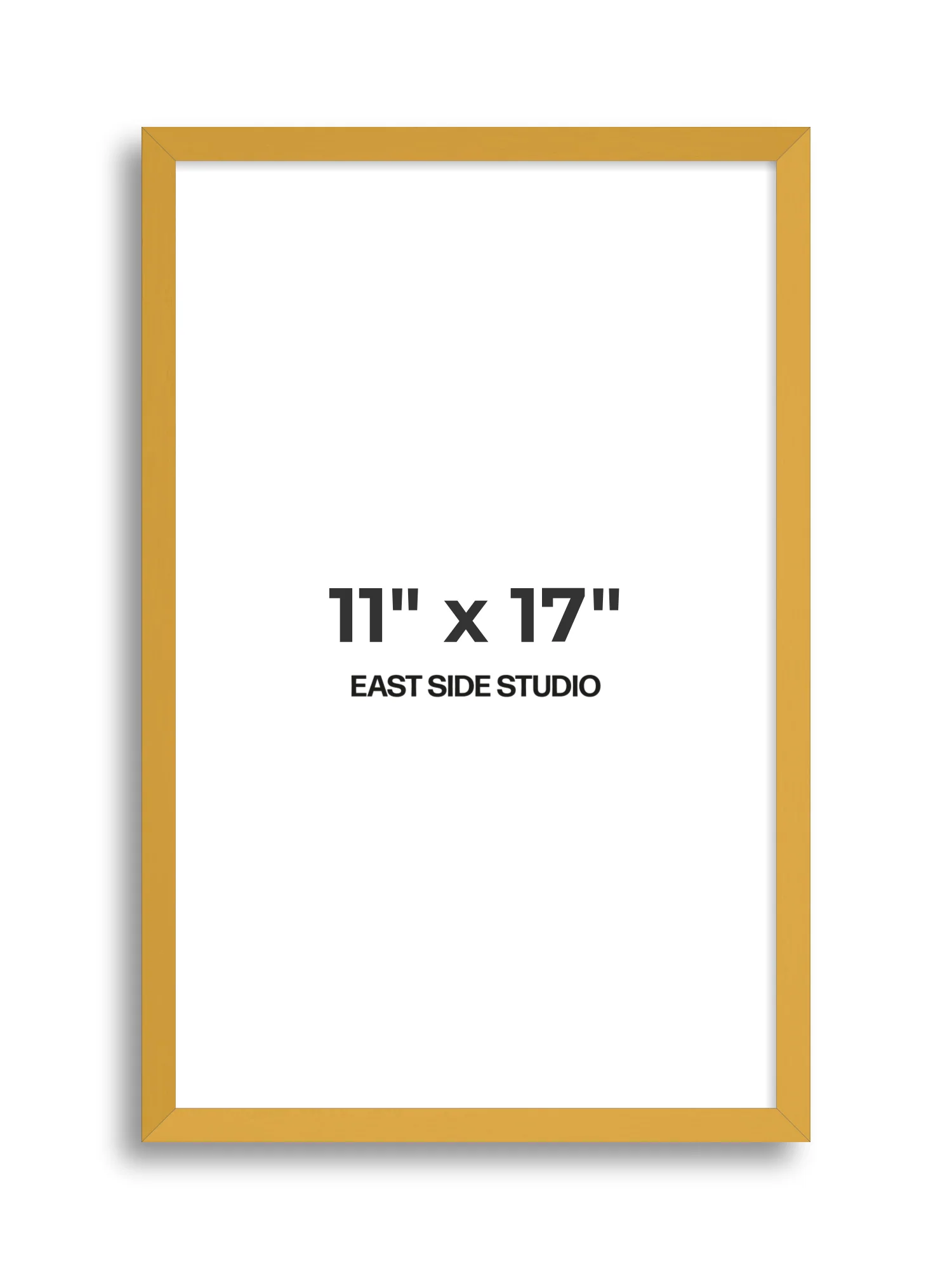 Mustard Yellow - Slim - Premium Wooden Picture Frame - Image 47
