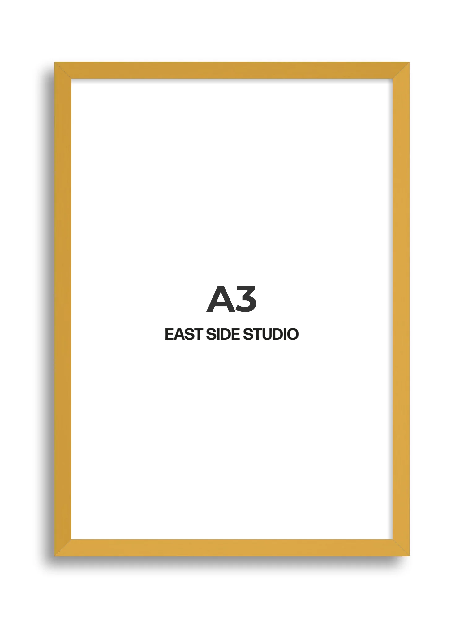 Mustard Yellow - Slim - Premium Wooden Picture Frame - Image 50