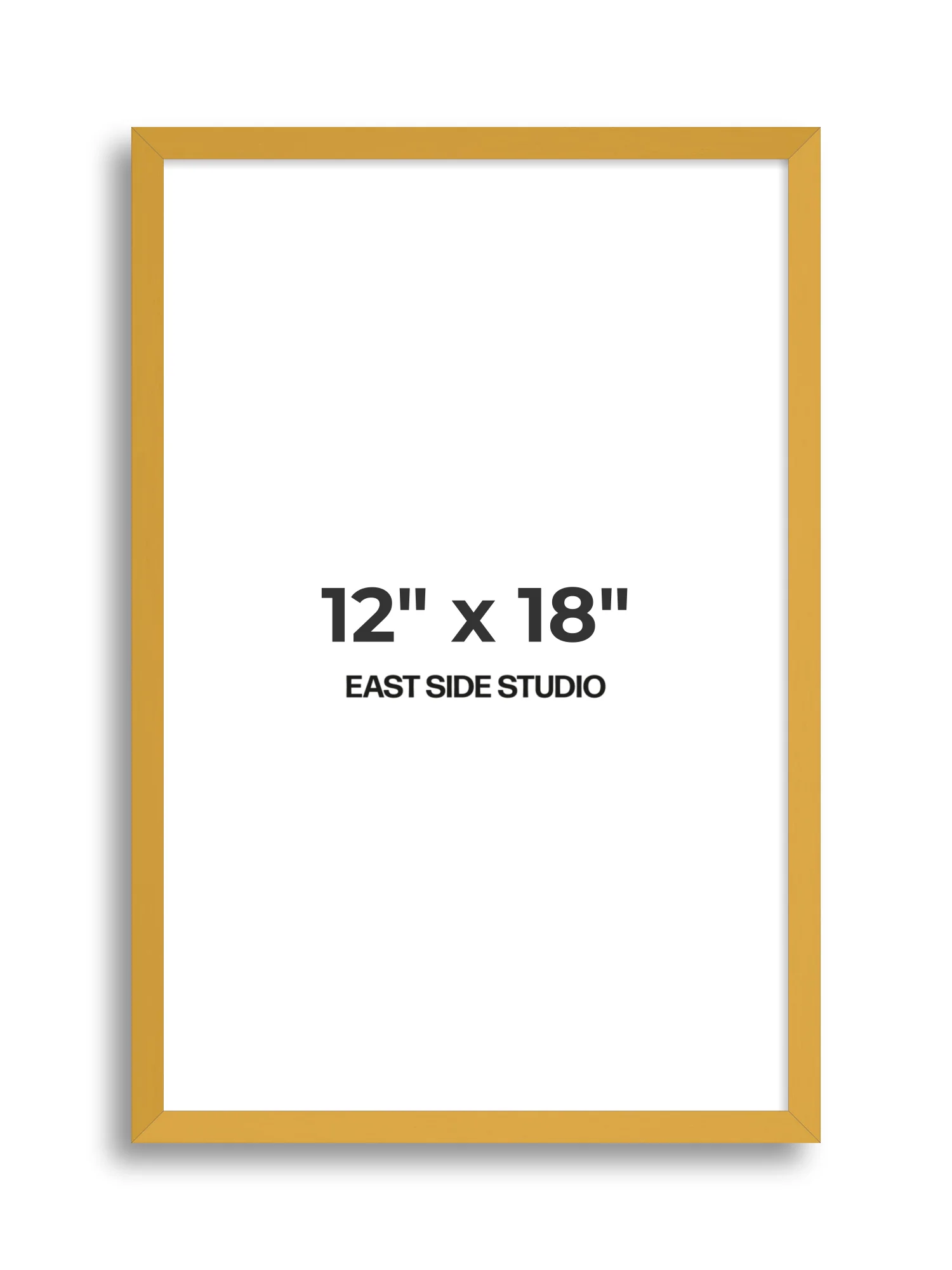 Mustard Yellow - Slim - Premium Wooden Picture Frame - Image 53