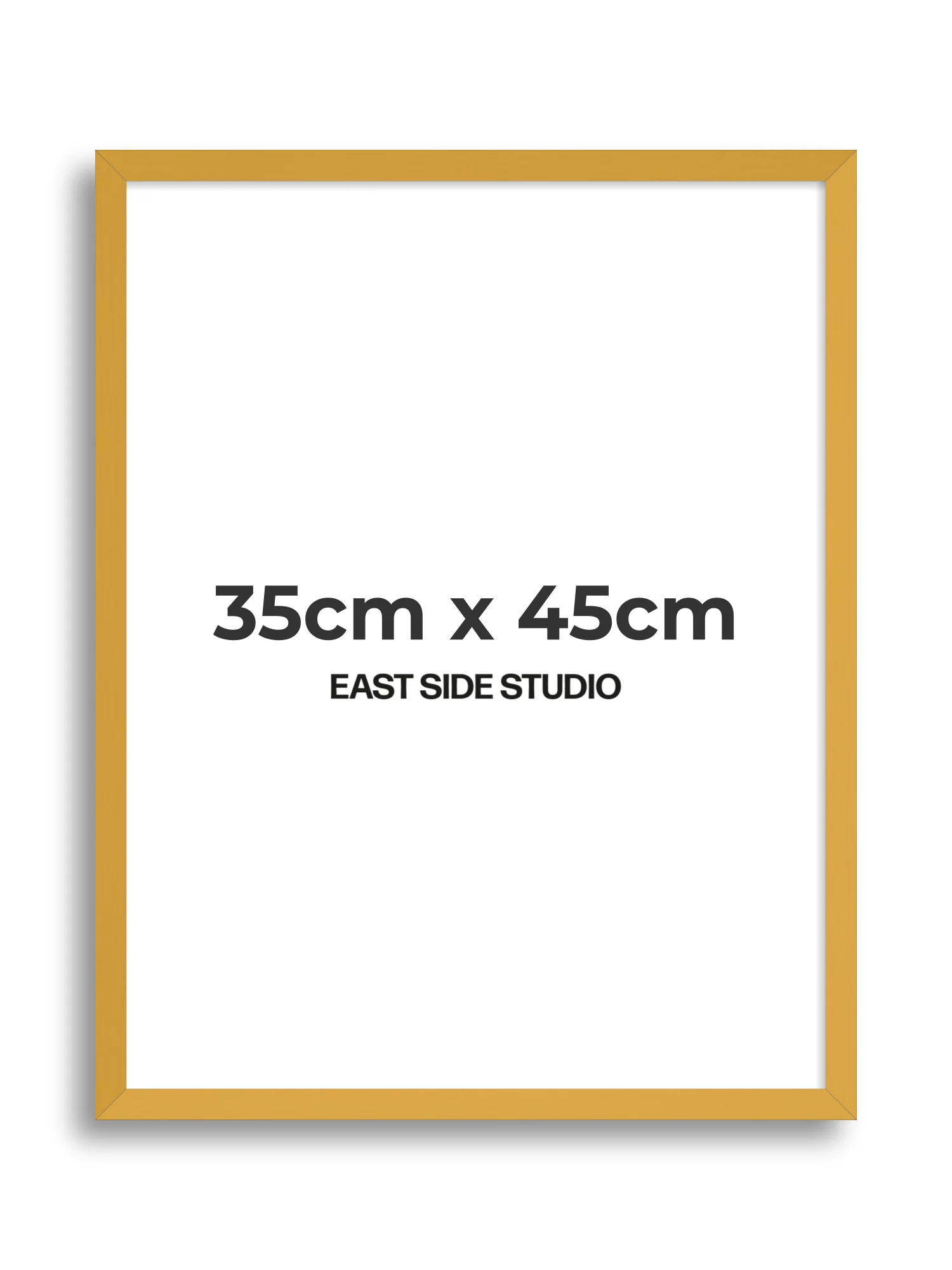 Mustard Yellow - Slim - Premium Wooden Picture Frame - Image 54