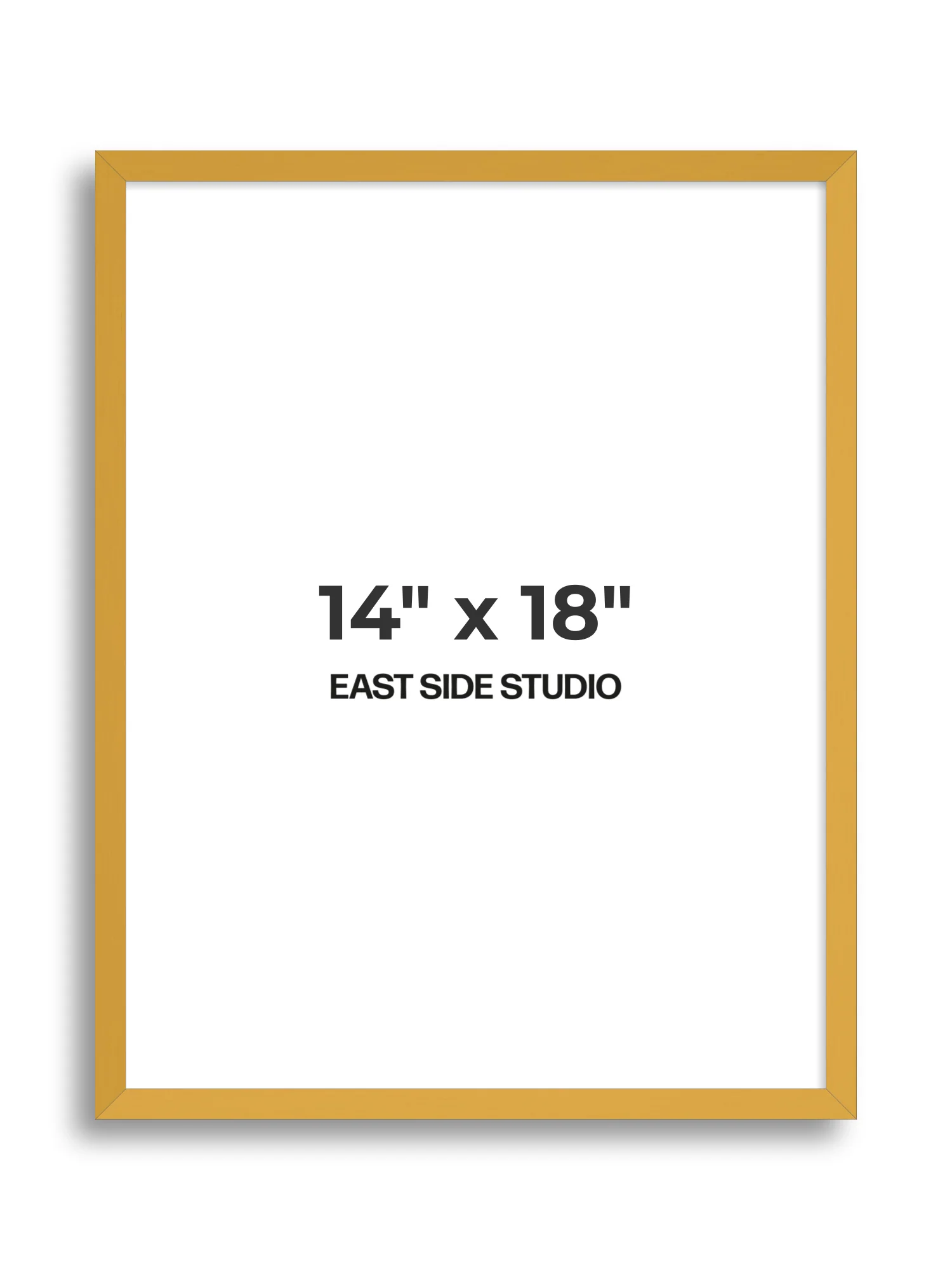 Mustard Yellow - Slim - Premium Wooden Picture Frame - Image 57